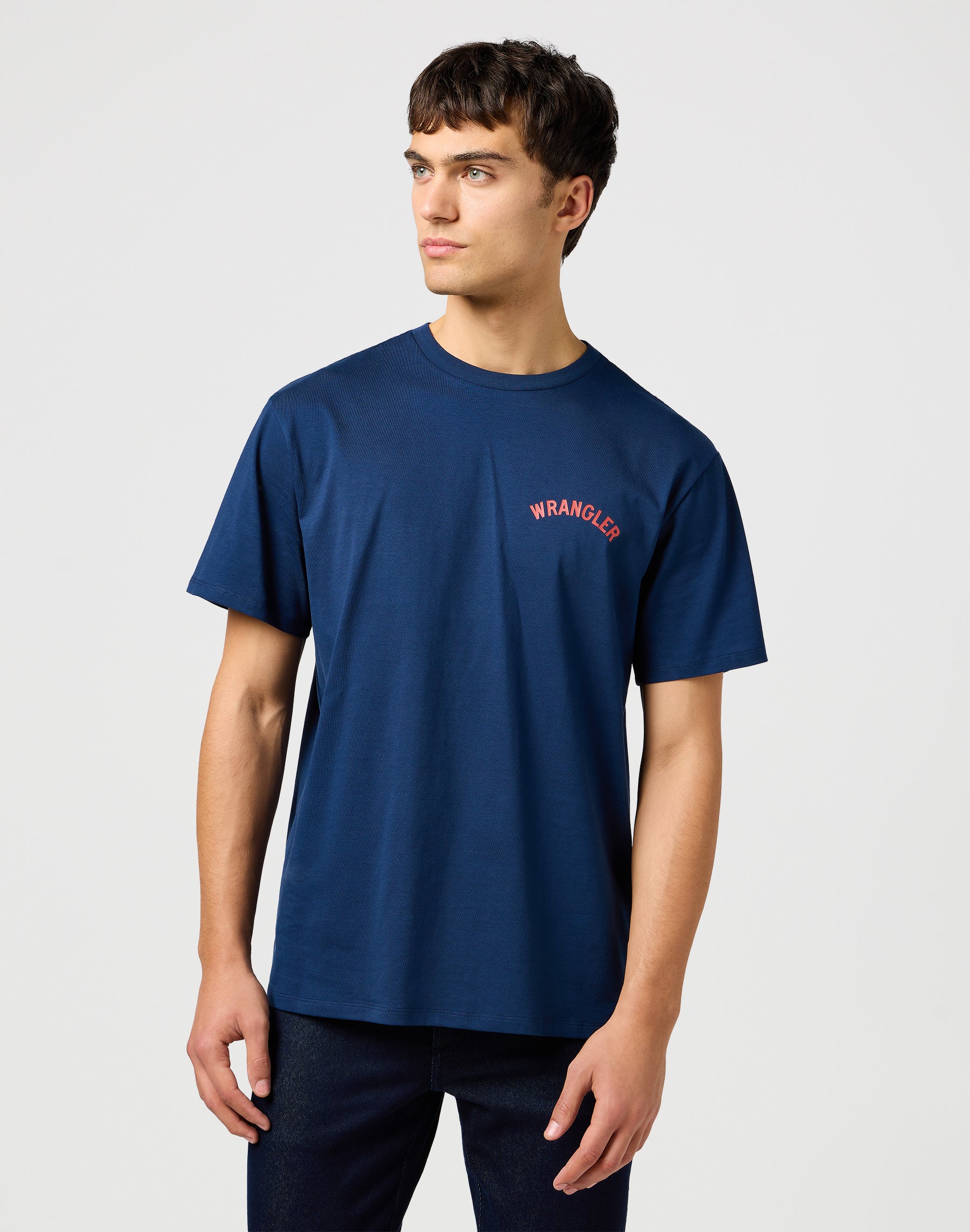 Graphic Tee in Navy T-shirts Wrangler