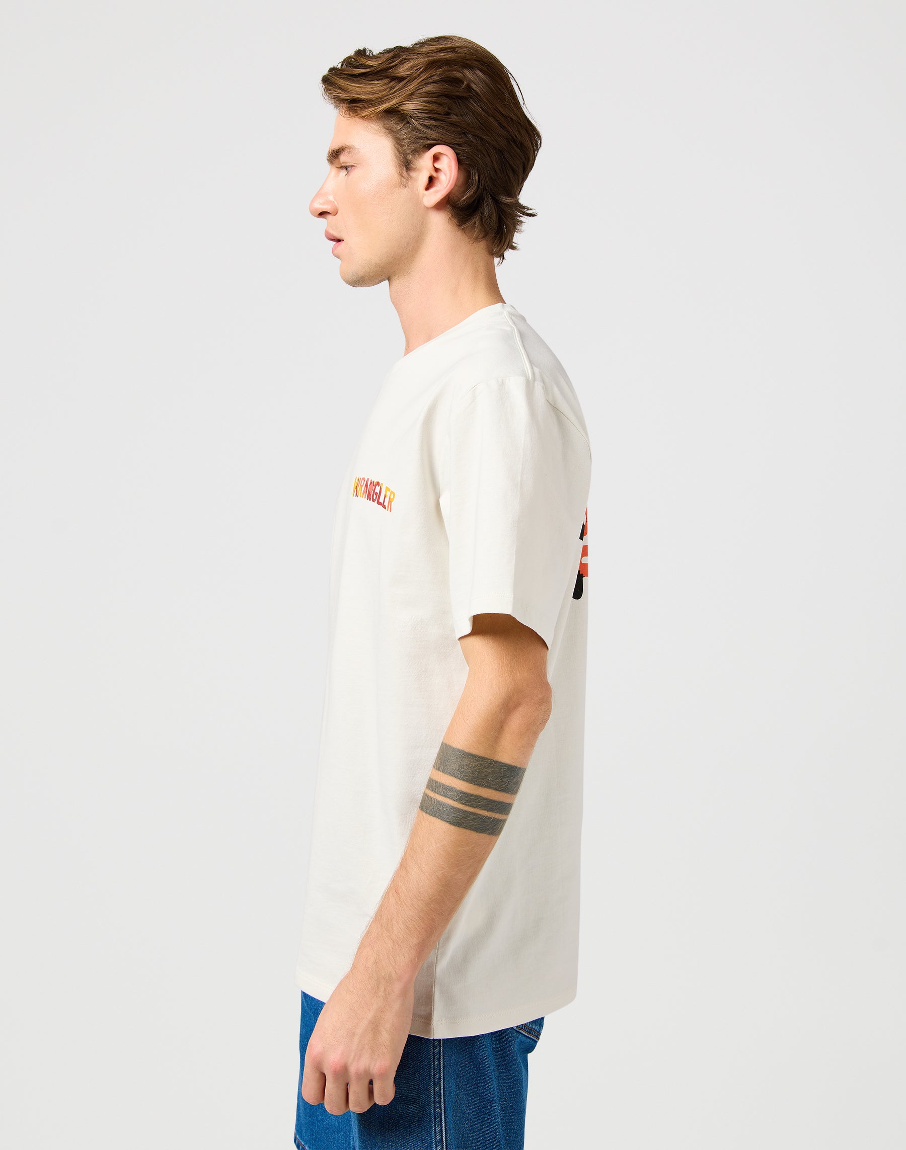 Big Graphic Tee in Vintage White T-shirts Wrangler