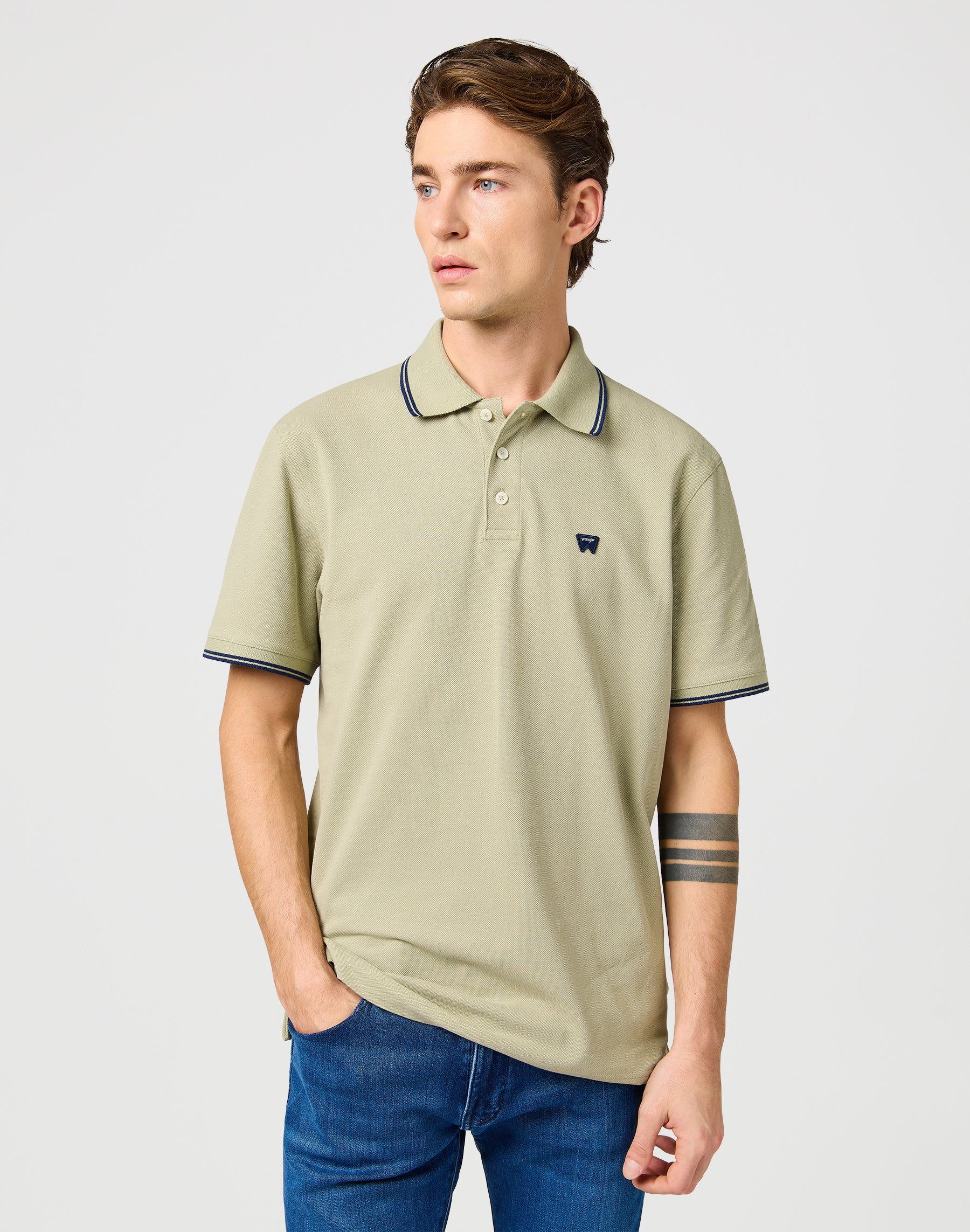 Polo dans Tea T-shirts Wrangler