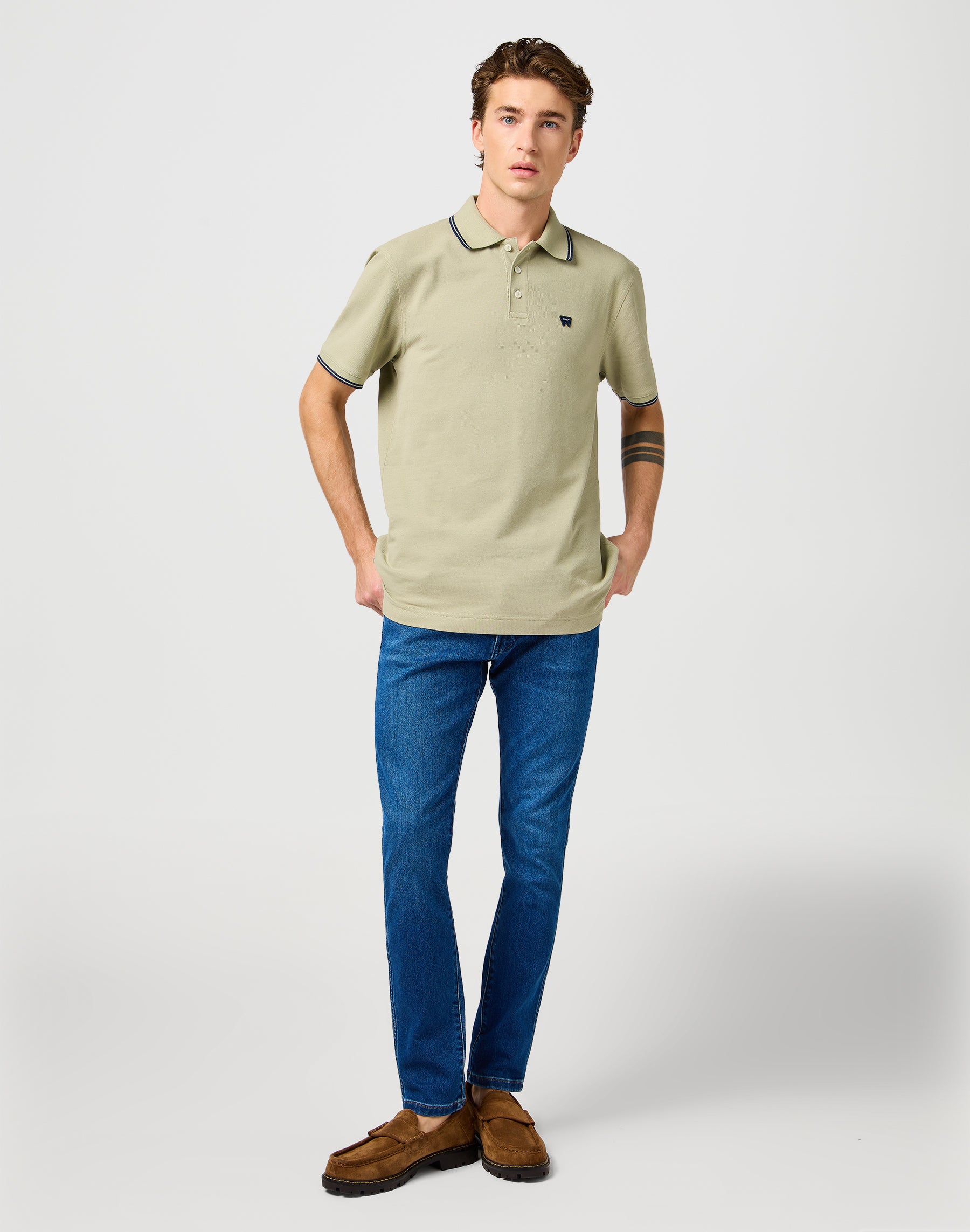 Polo dans Tea T-shirts Wrangler