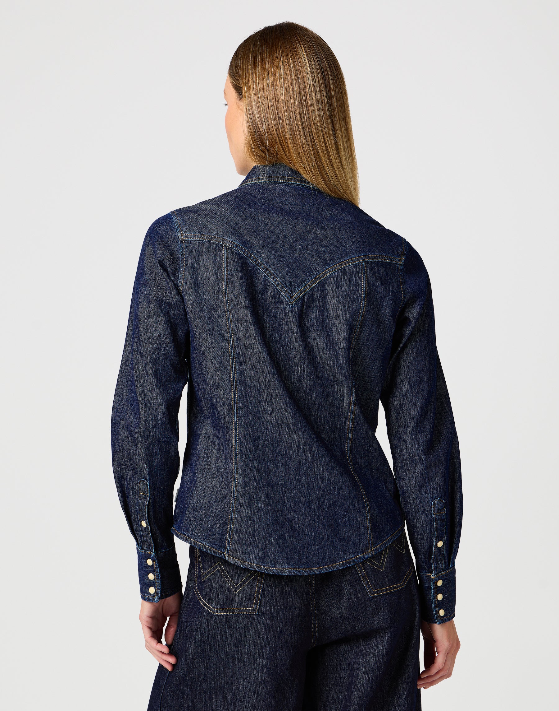 Exag Yoke Shirt à Saddle Chemises Wrangler