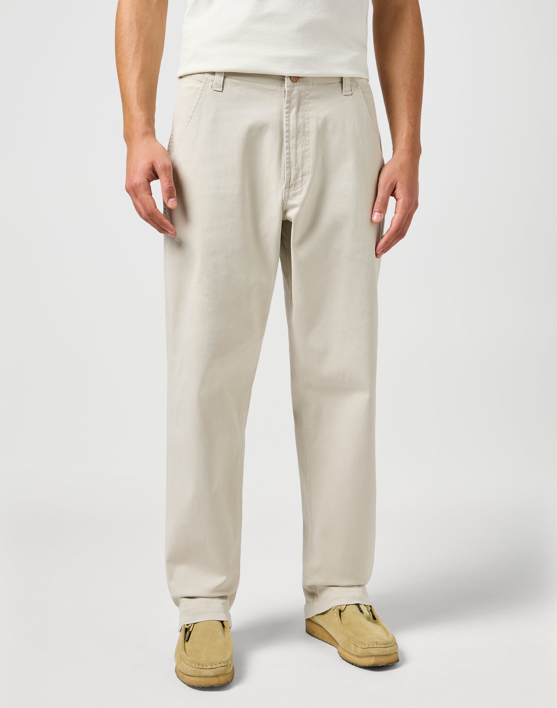 Cj Rel Chino Pant in Pelican Pantalon Wrangler