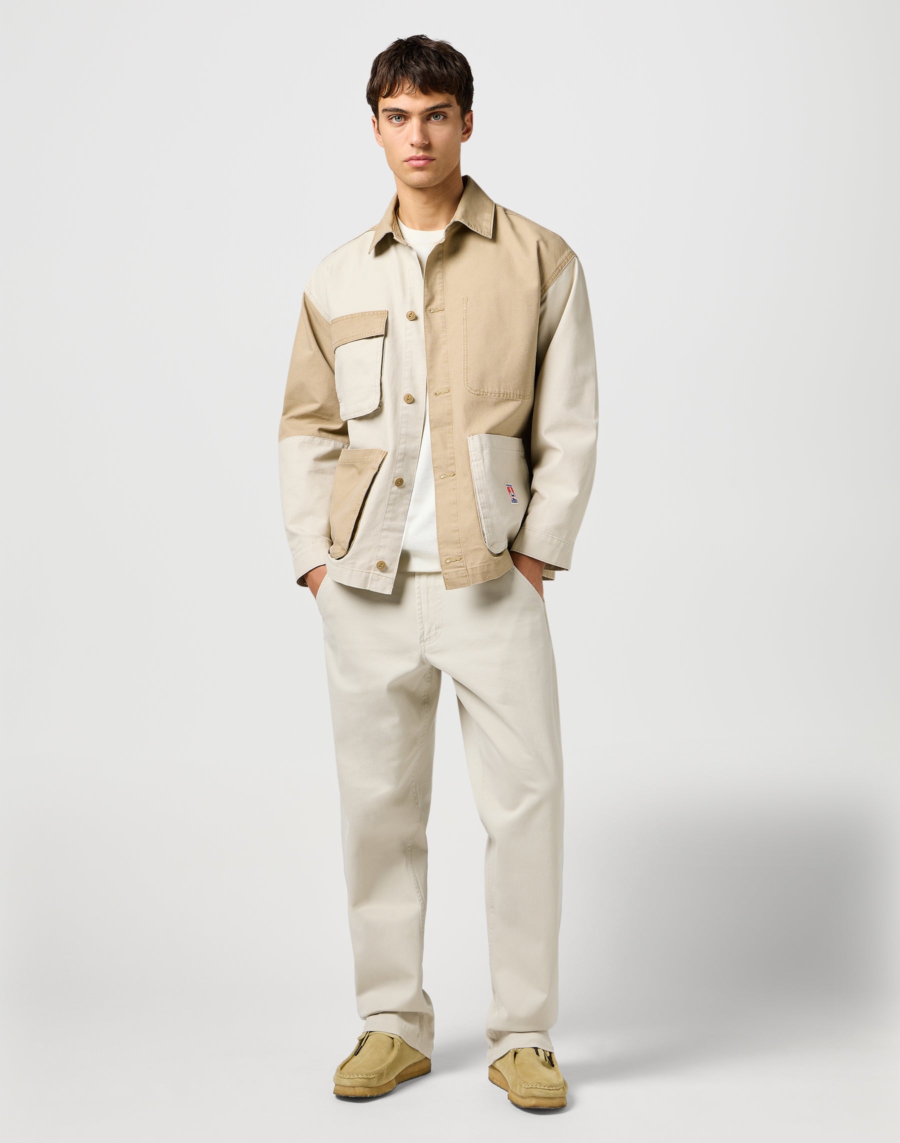 Cj Rel Chino Pant in Pelican Pantalon Wrangler