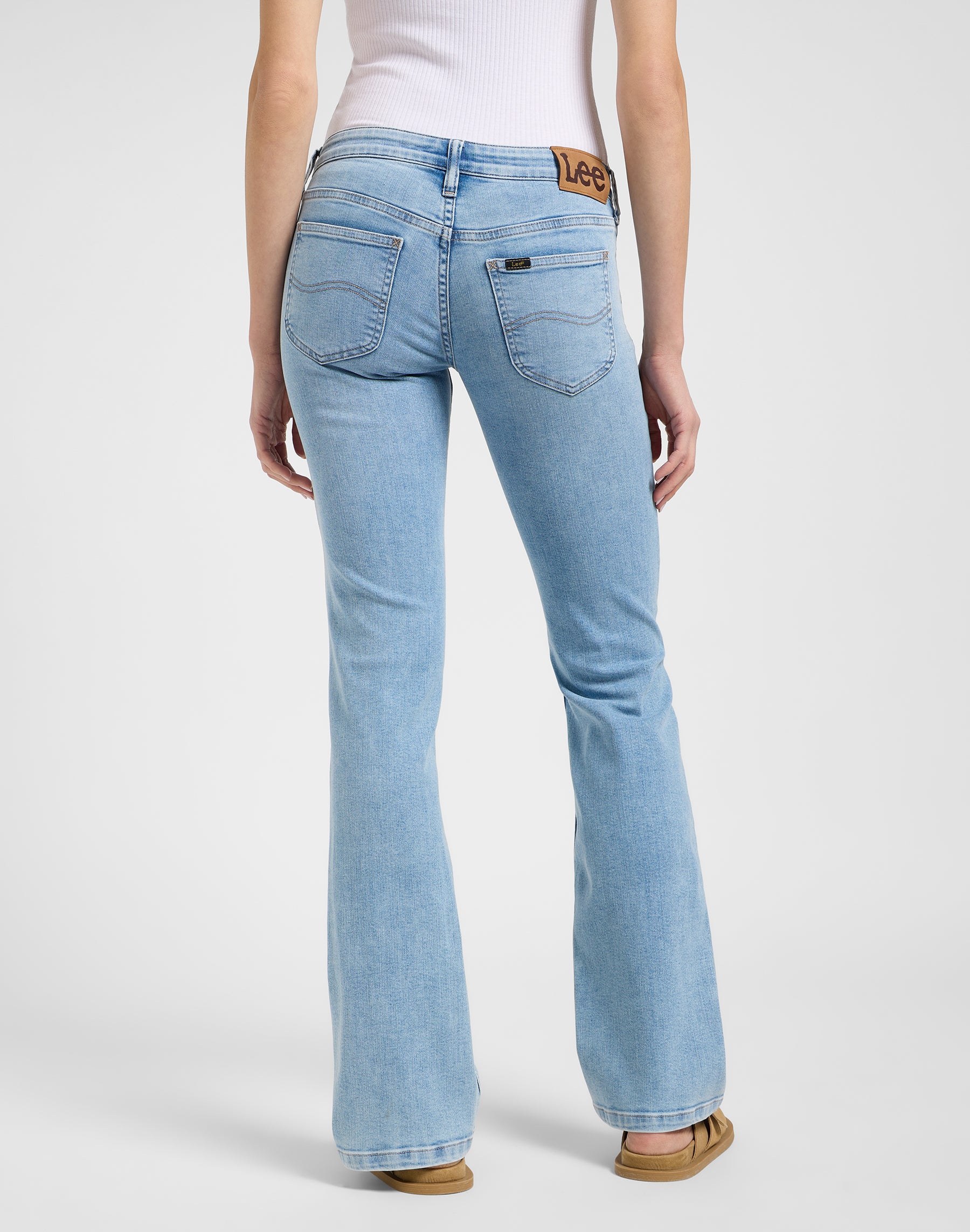 Jessica en Light Azul Jeans Lee