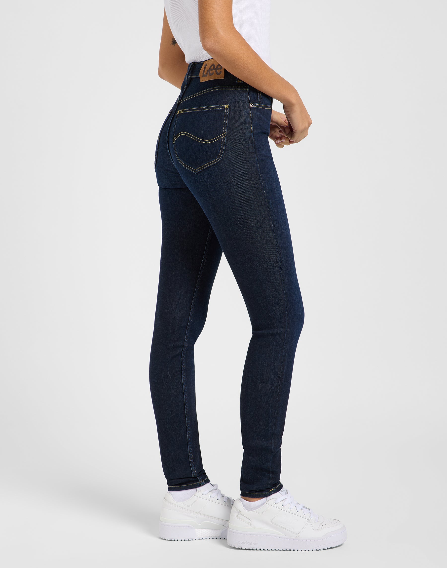 Jeans Scarlett High en Deep Dye Lee