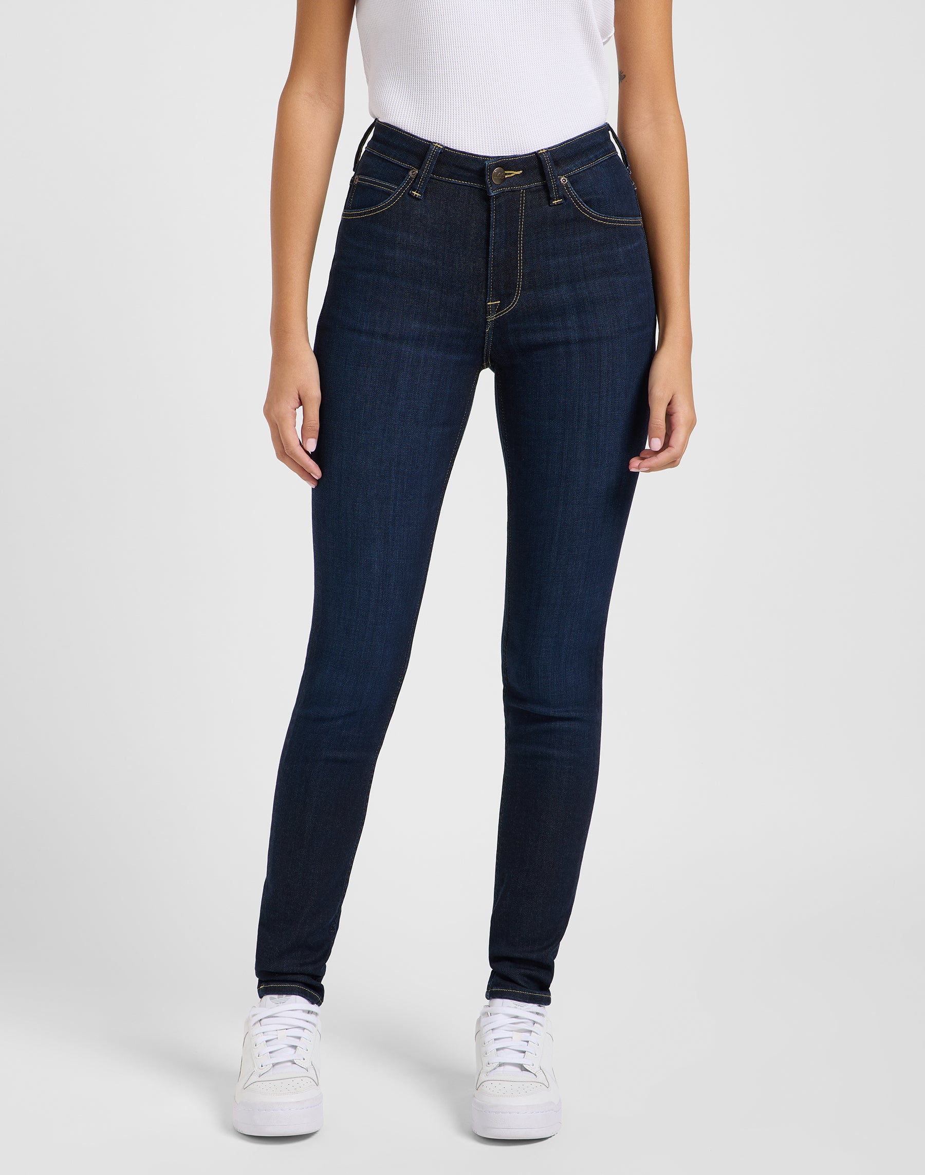 Jeans Scarlett High en Deep Dye Lee