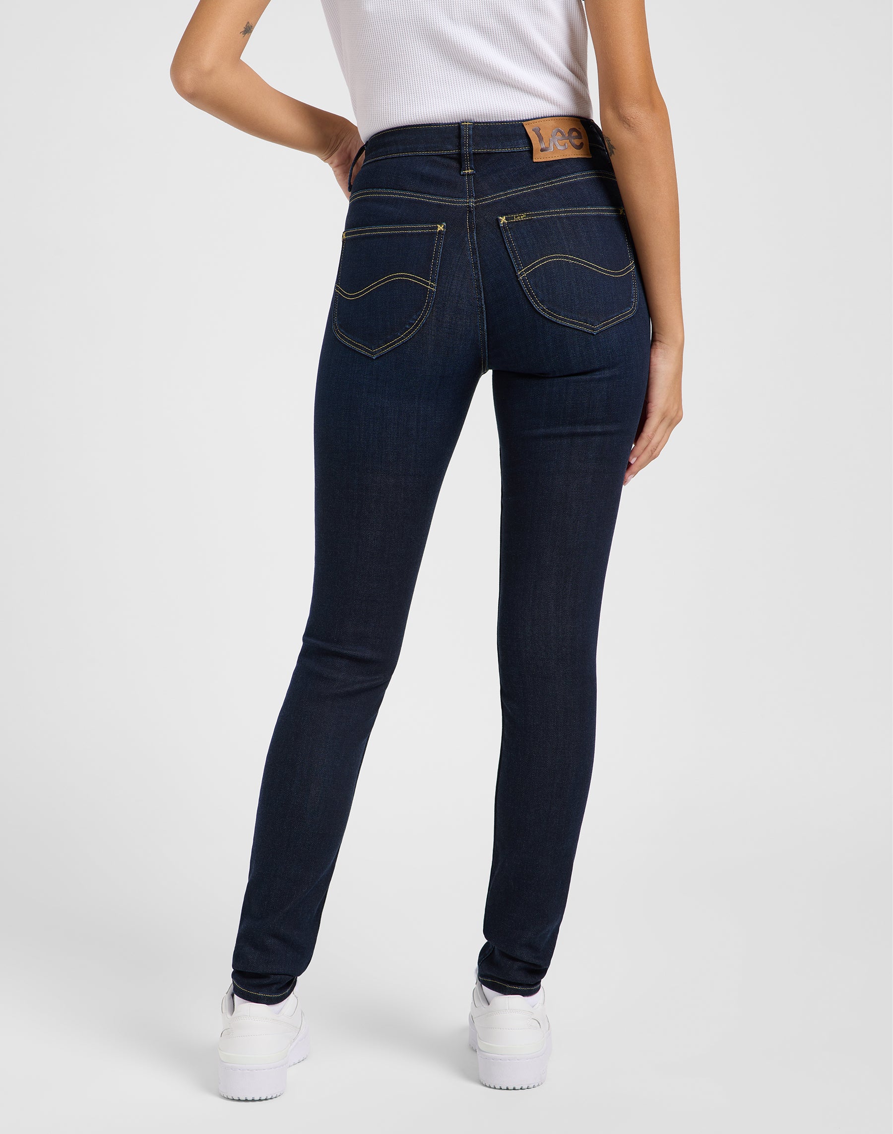 Jeans Scarlett High en Deep Dye Lee