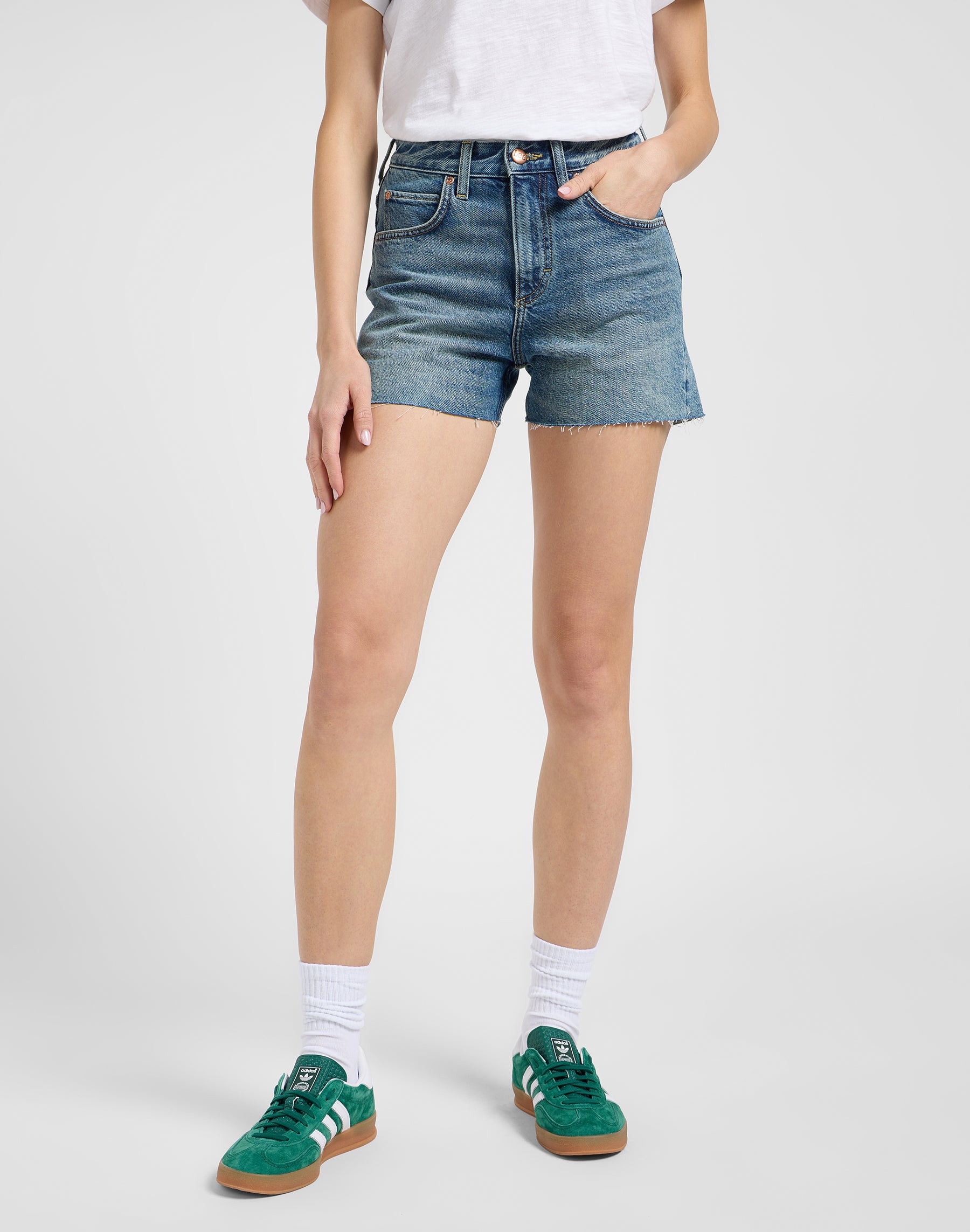 Rider Short 3In in New World Short en jean Lee