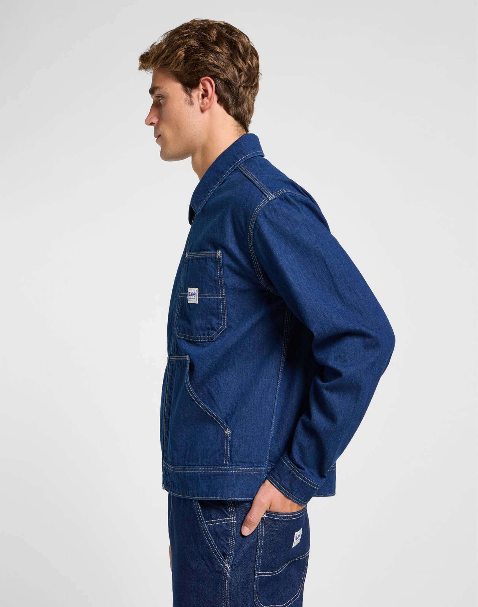 91W Workwear Jacket dans Rinse Vestes Lee