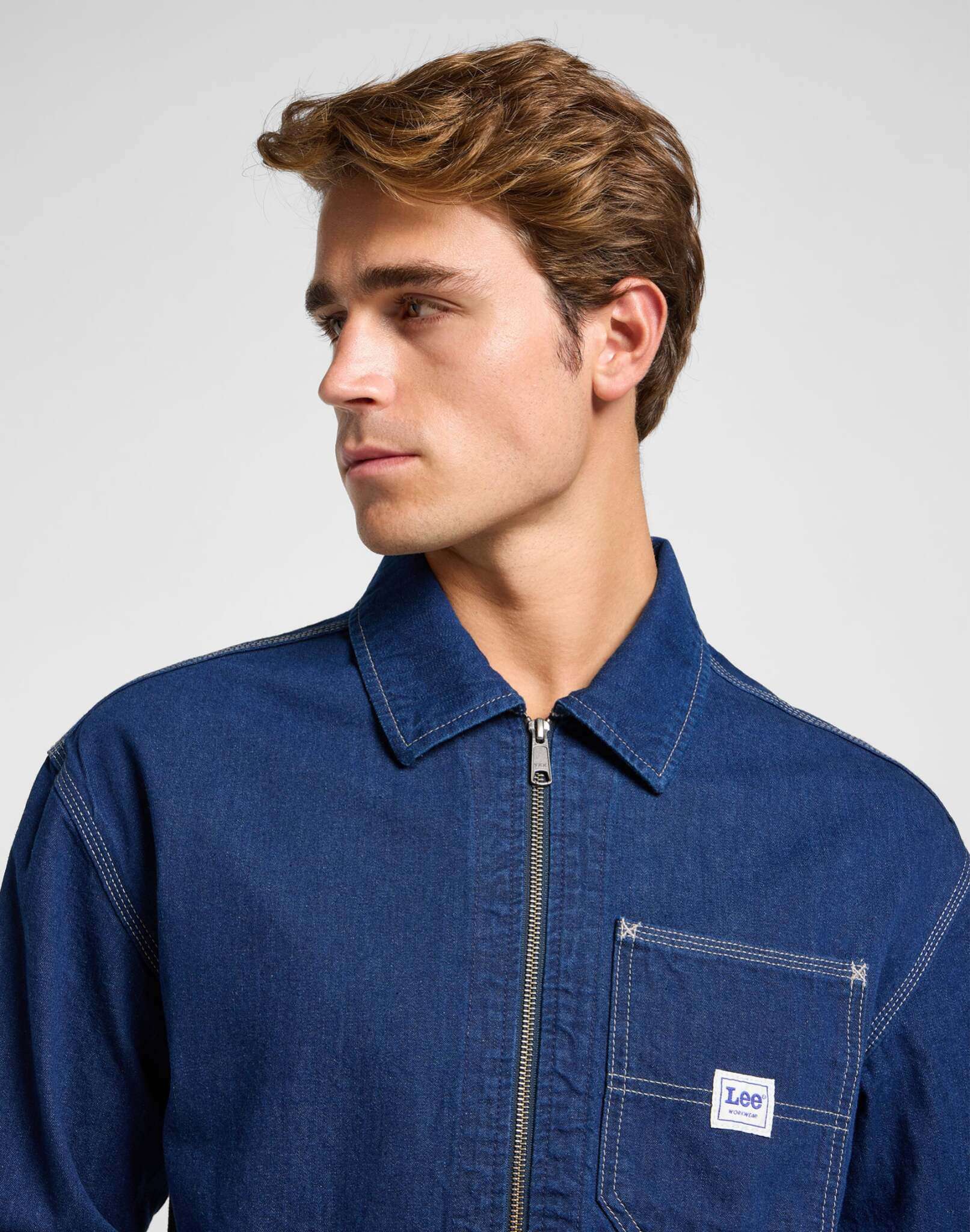 91W Workwear Jacket dans Rinse Vestes Lee