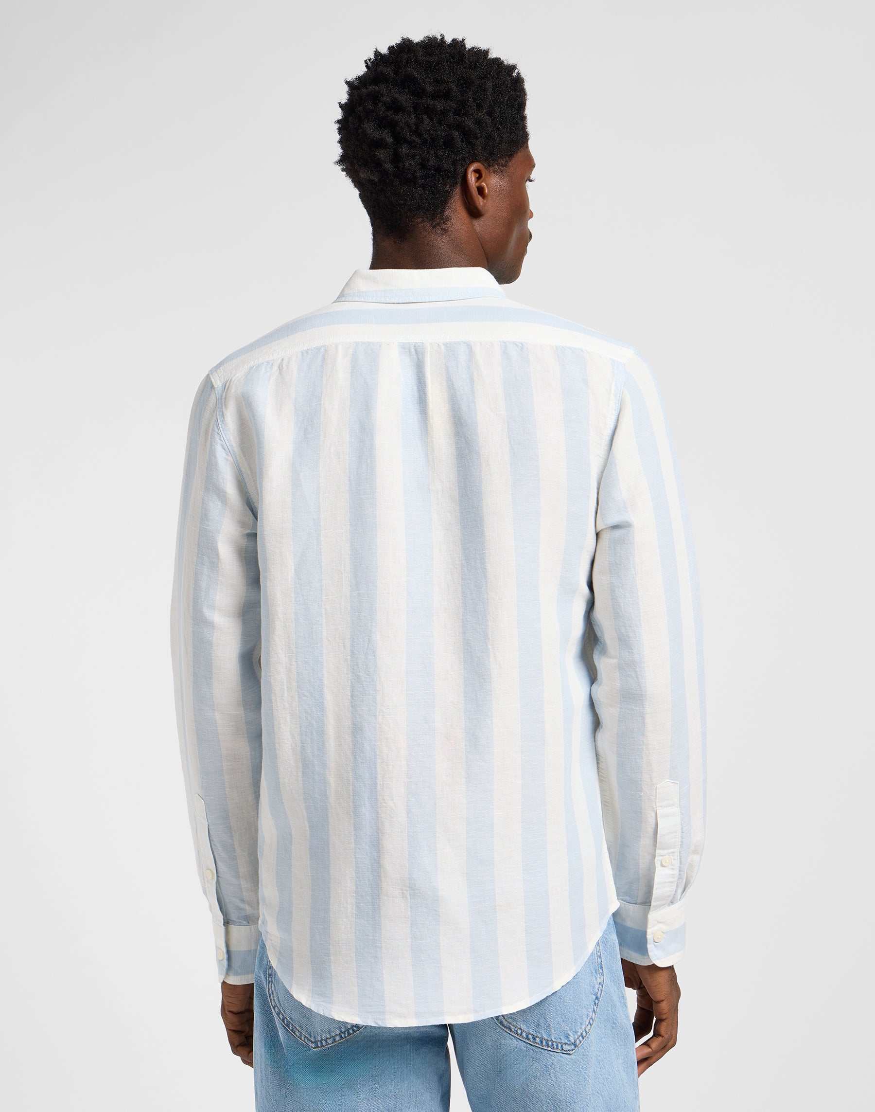 Patch Shirt dans Shy Blue Chemises Lee