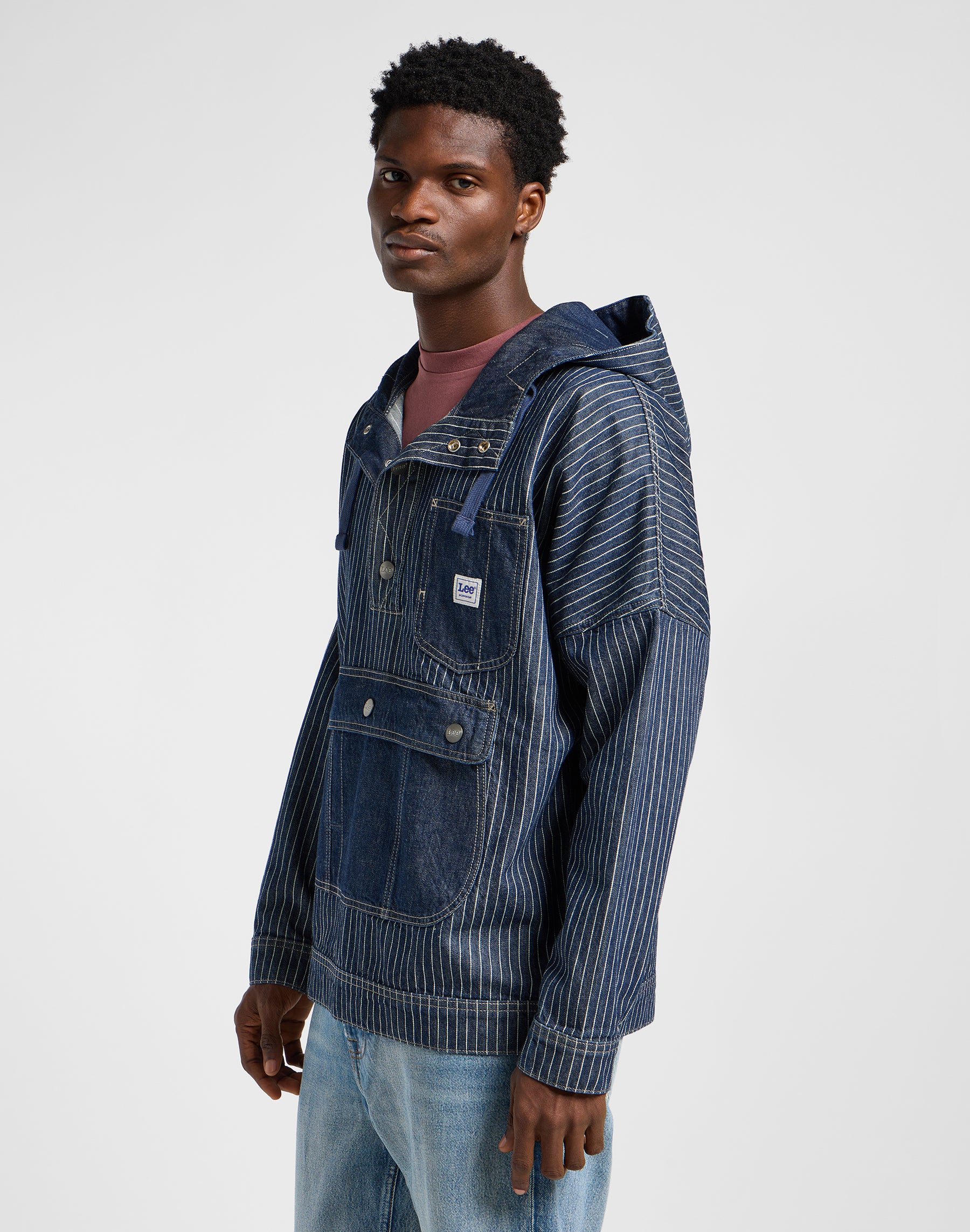 Anorak en denim dans Vestes Lake Edge Lee