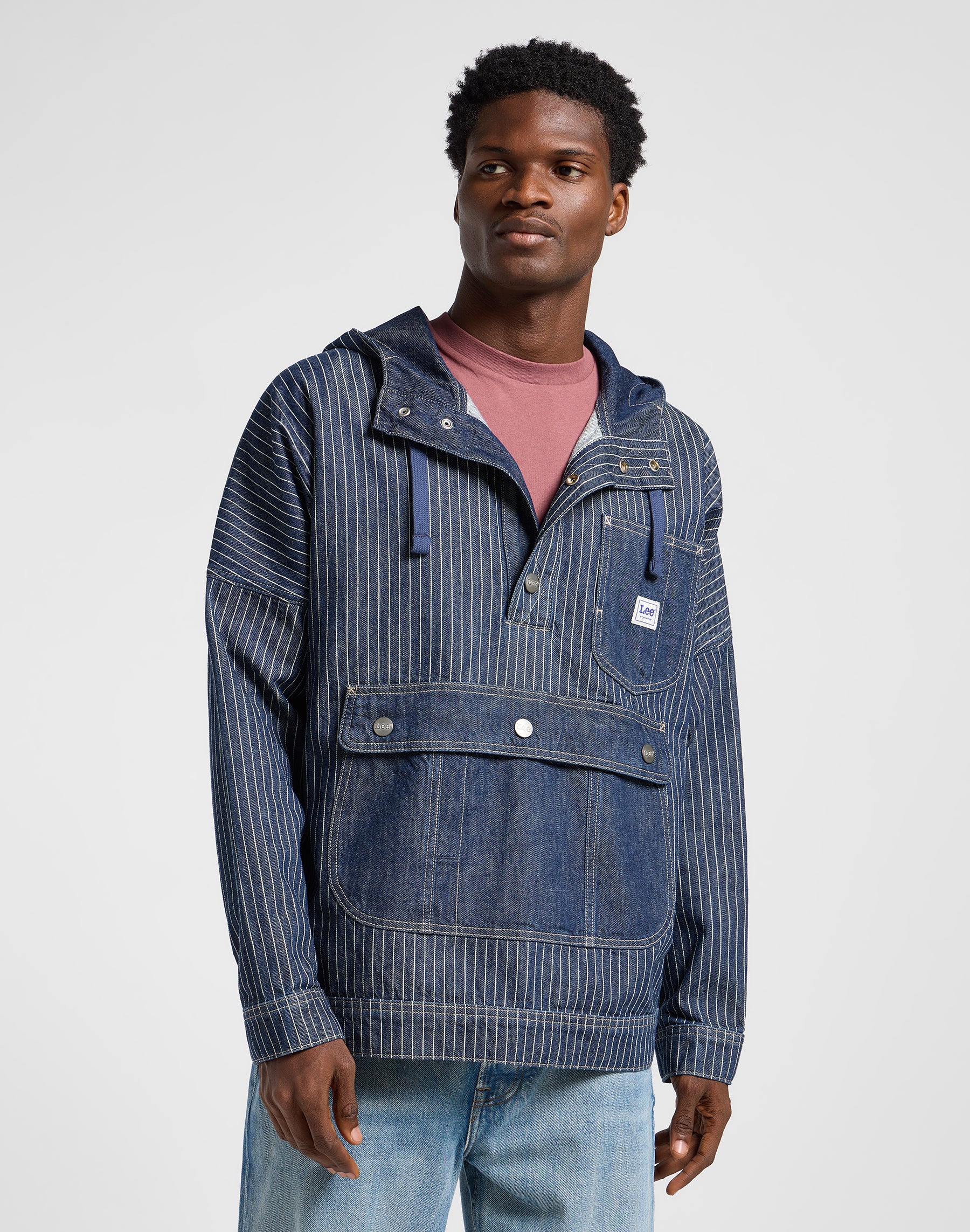 Anorak en denim dans Vestes Lake Edge Lee