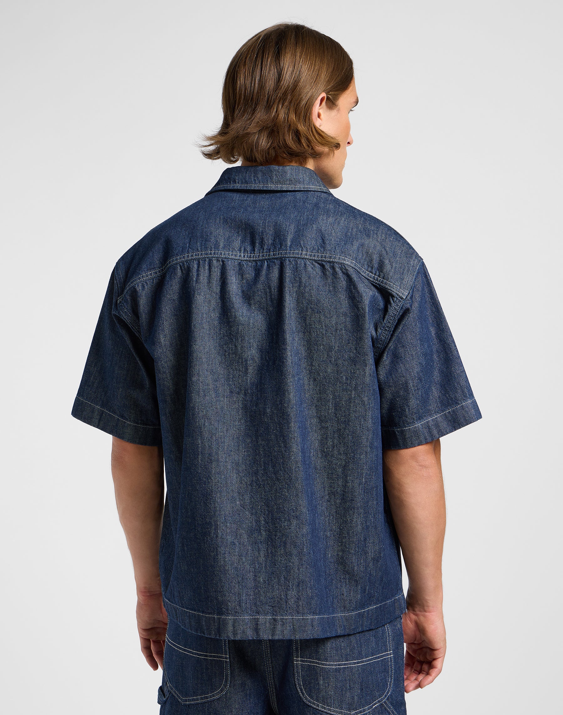 Chemise à manches courtes Workwear Shirt in Rinse Wash Chemises Lee