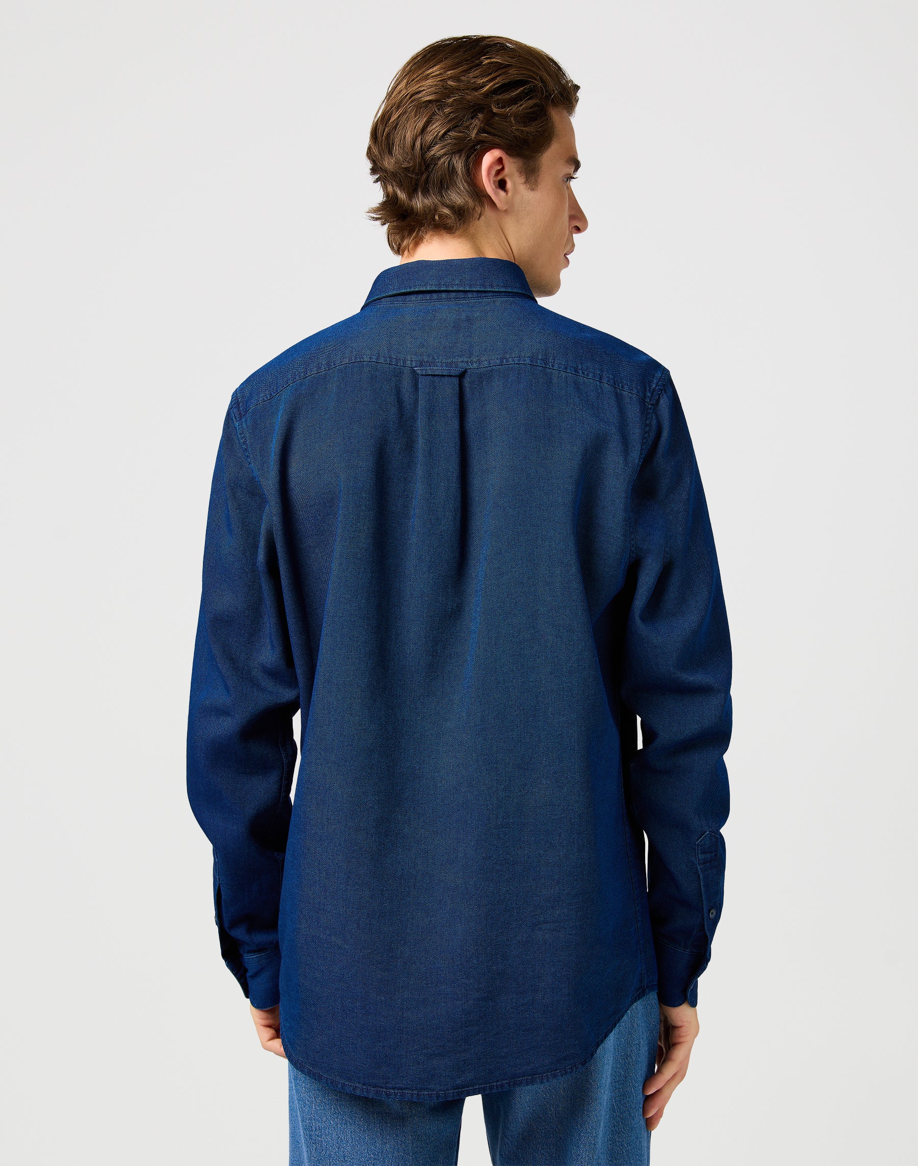Chemise Oxford en indigo Chemises Oxford Wrangler