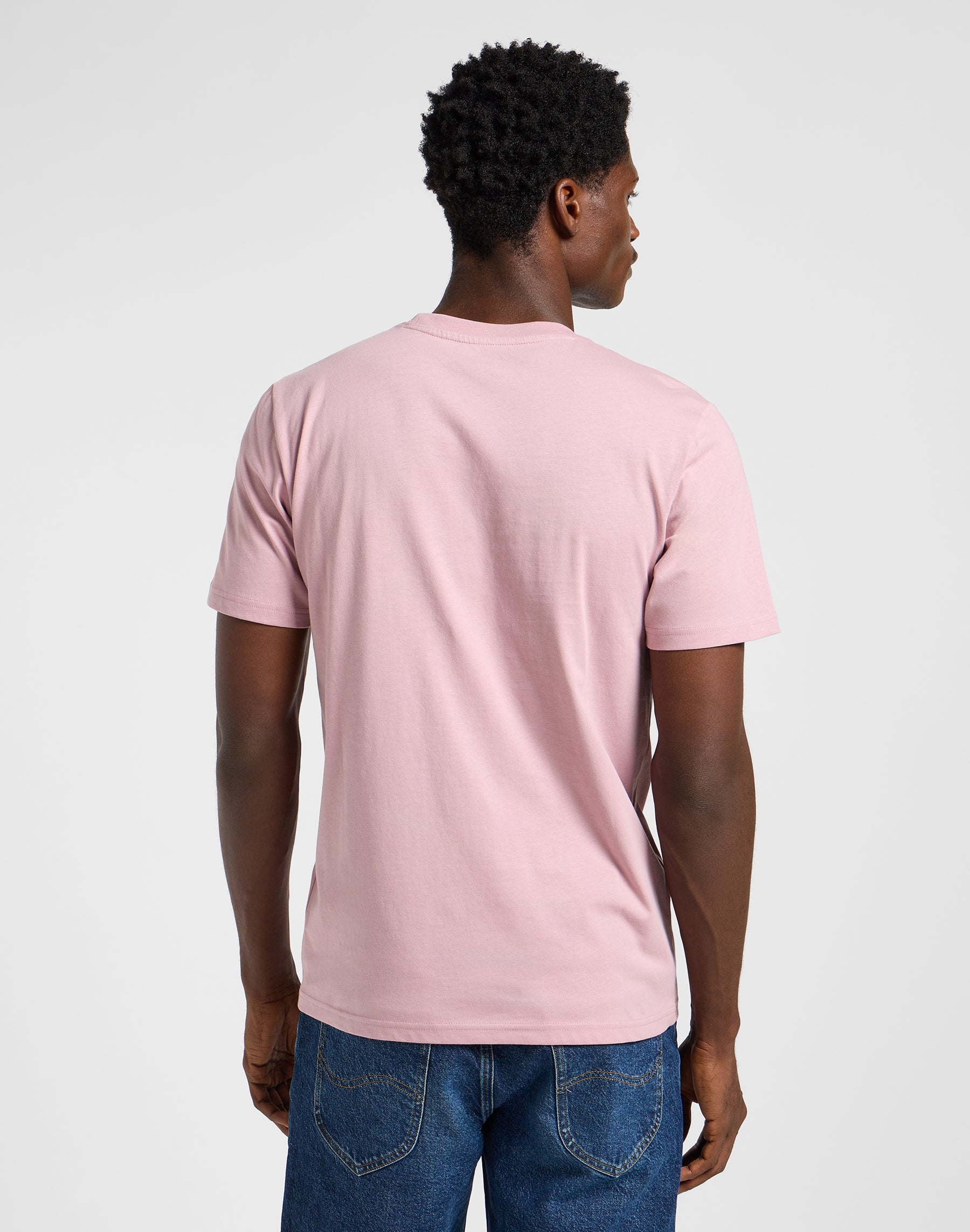 Tee Wobbly Lee moyen en mauve doux T-shirts Lee