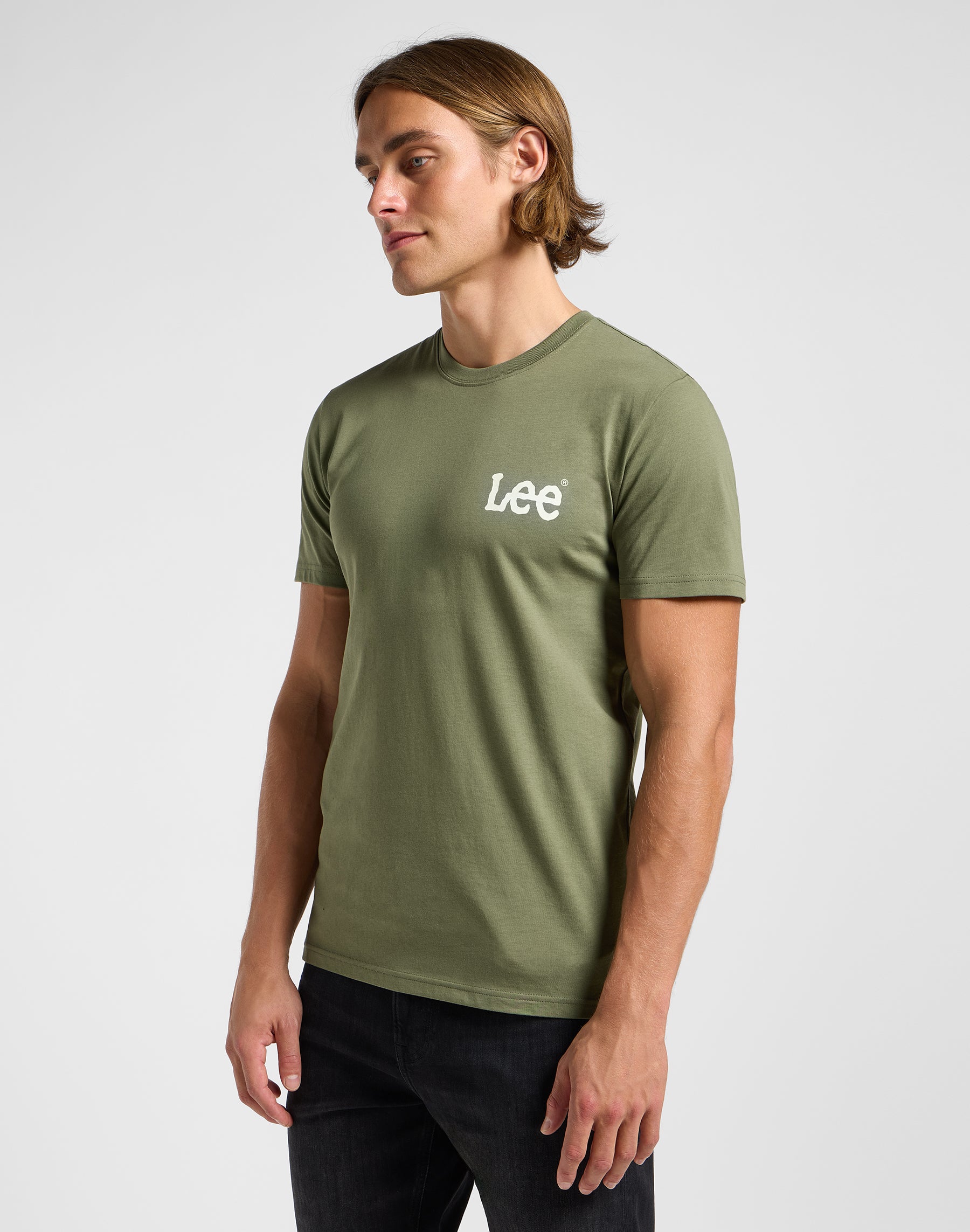 T-shirts Medium Wobbly Lee à Olive Grove Lee