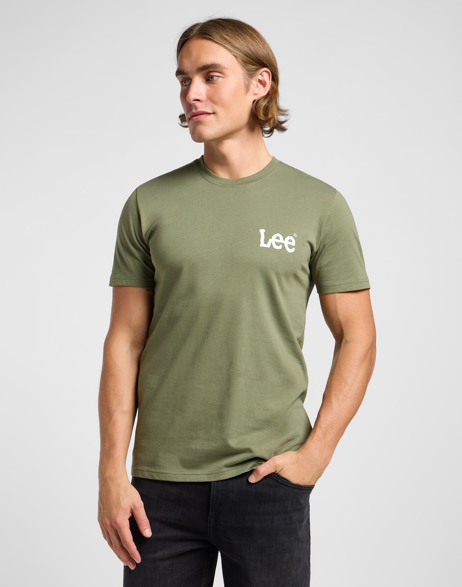 T-shirts Medium Wobbly Lee à Olive Grove Lee