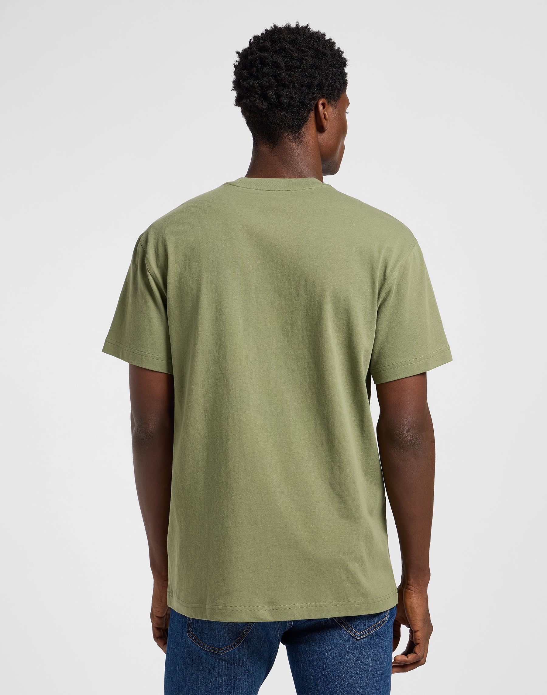 Relaxed Pocket Tee in Mercantile Green T-shirts Lee