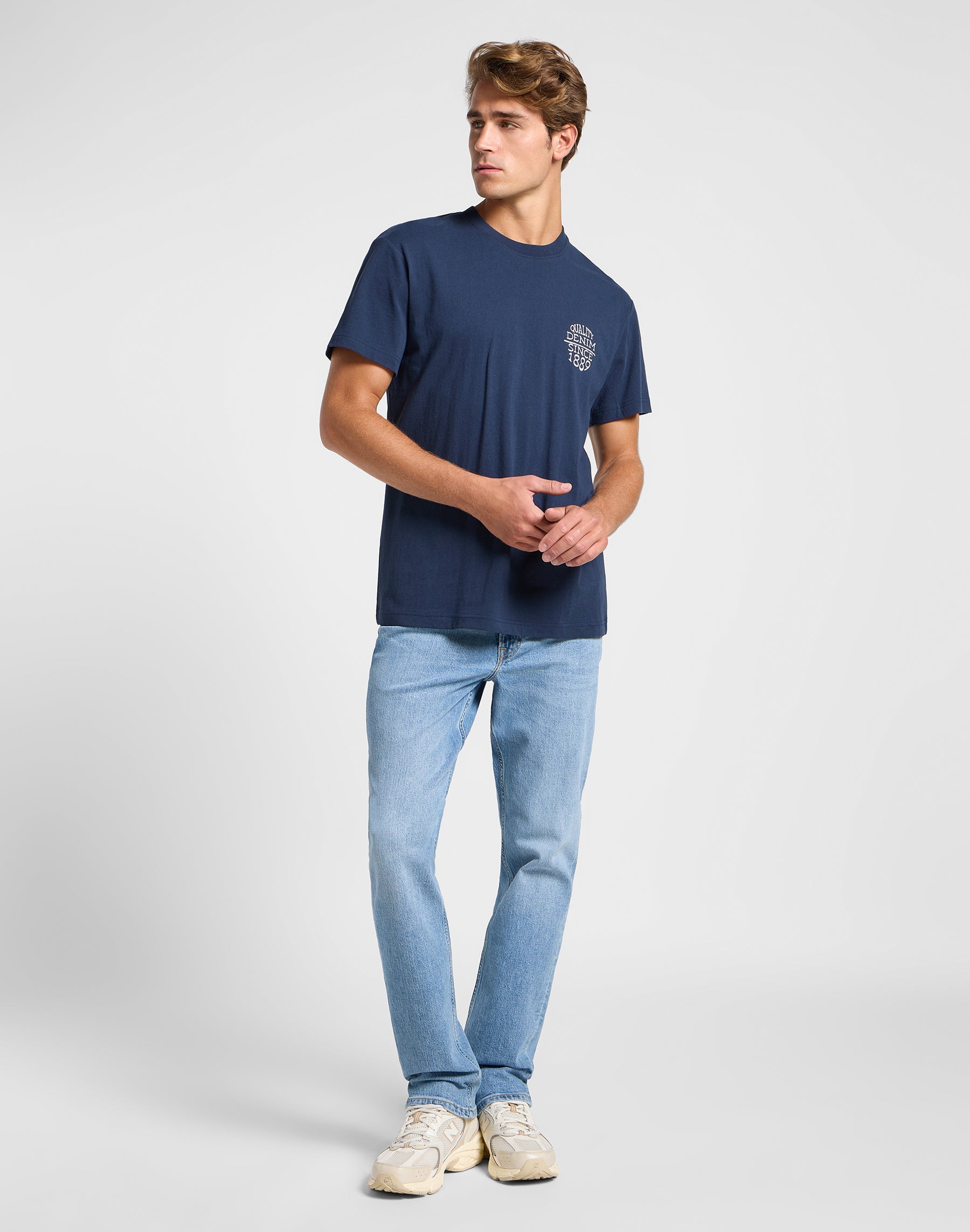 Tee Relaxed en Mood Indigo T-shirts Lee