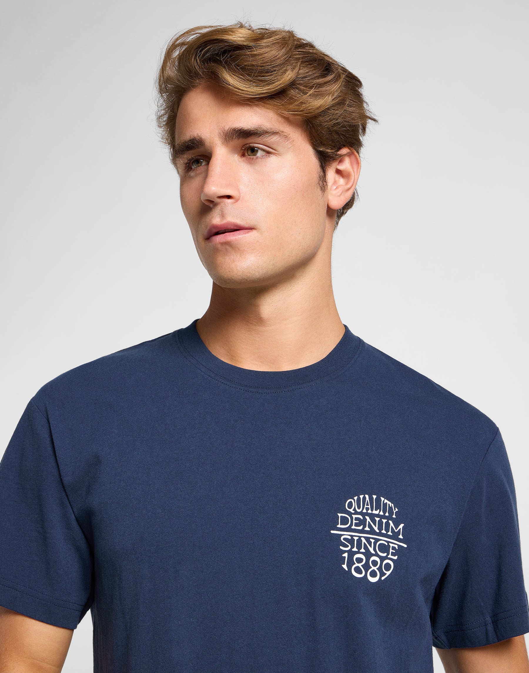 Tee Relaxed en Mood Indigo T-shirts Lee