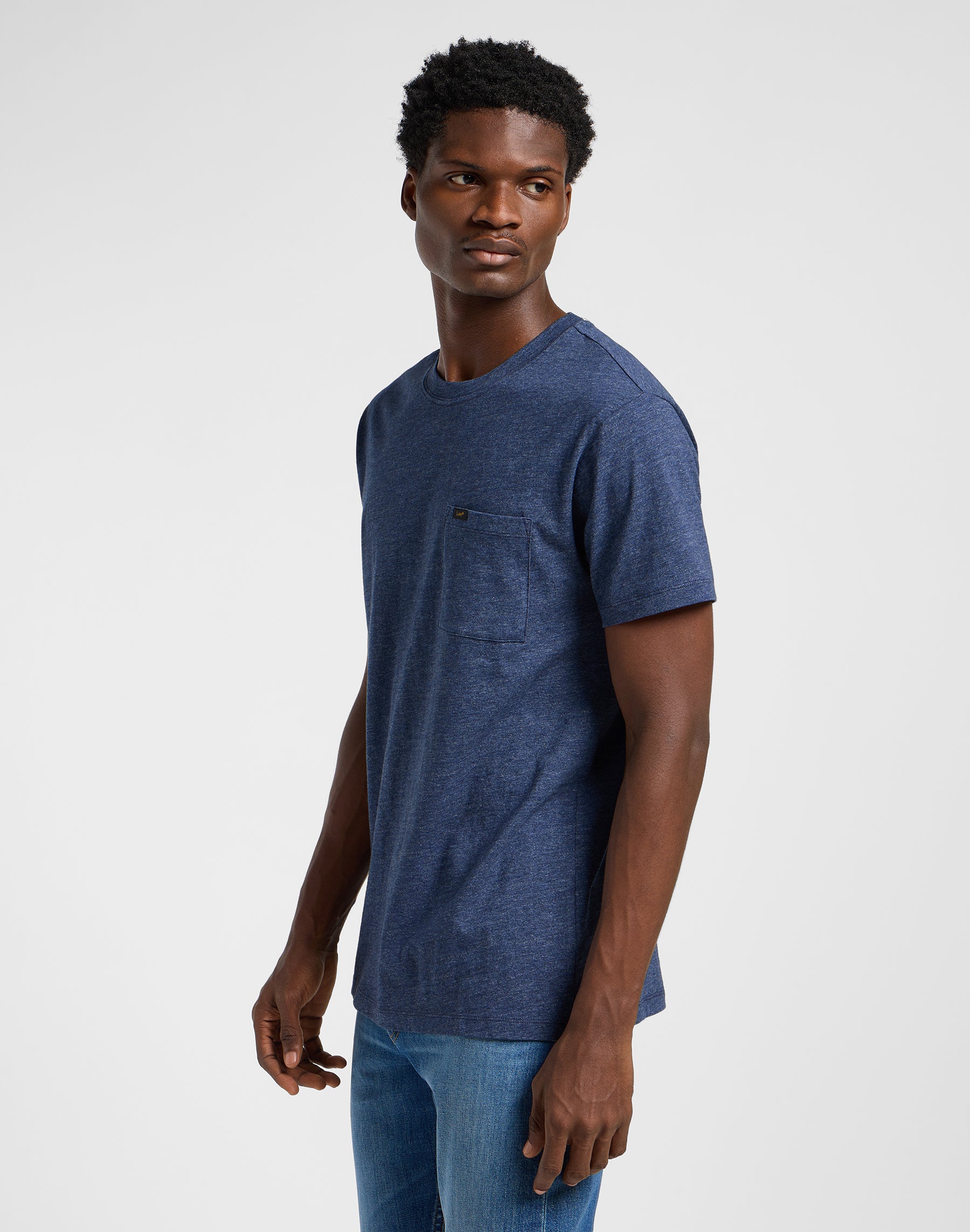 Ultimate Pocket Tee in Navy Mele T-shirts Lee