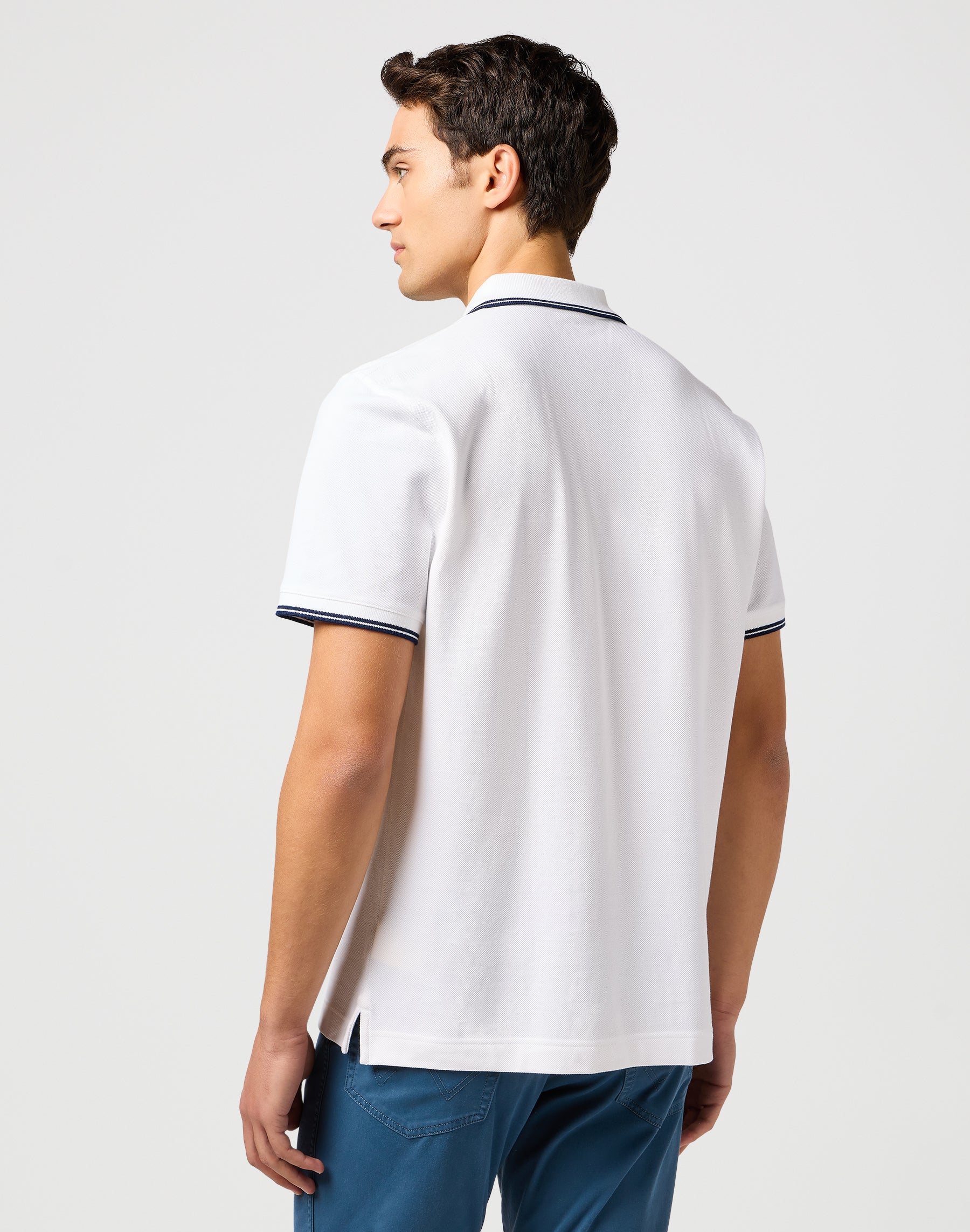 Polo en blanc T-shirts Wrangler