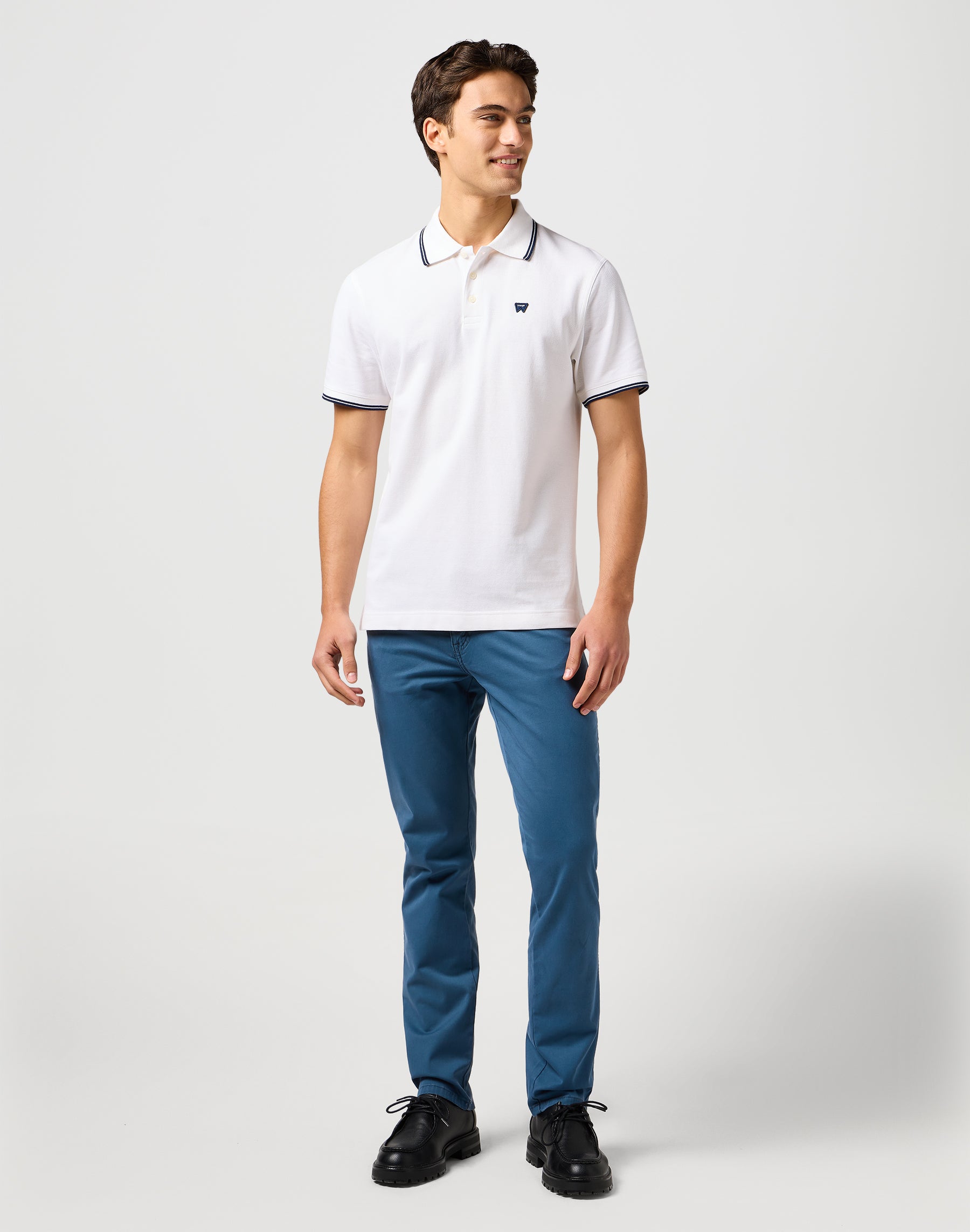 Polo en blanc T-shirts Wrangler