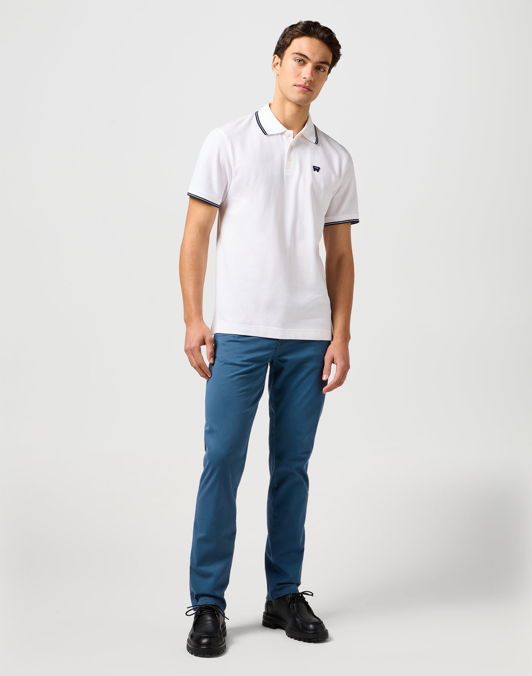 Polo en blanc T-shirts Wrangler