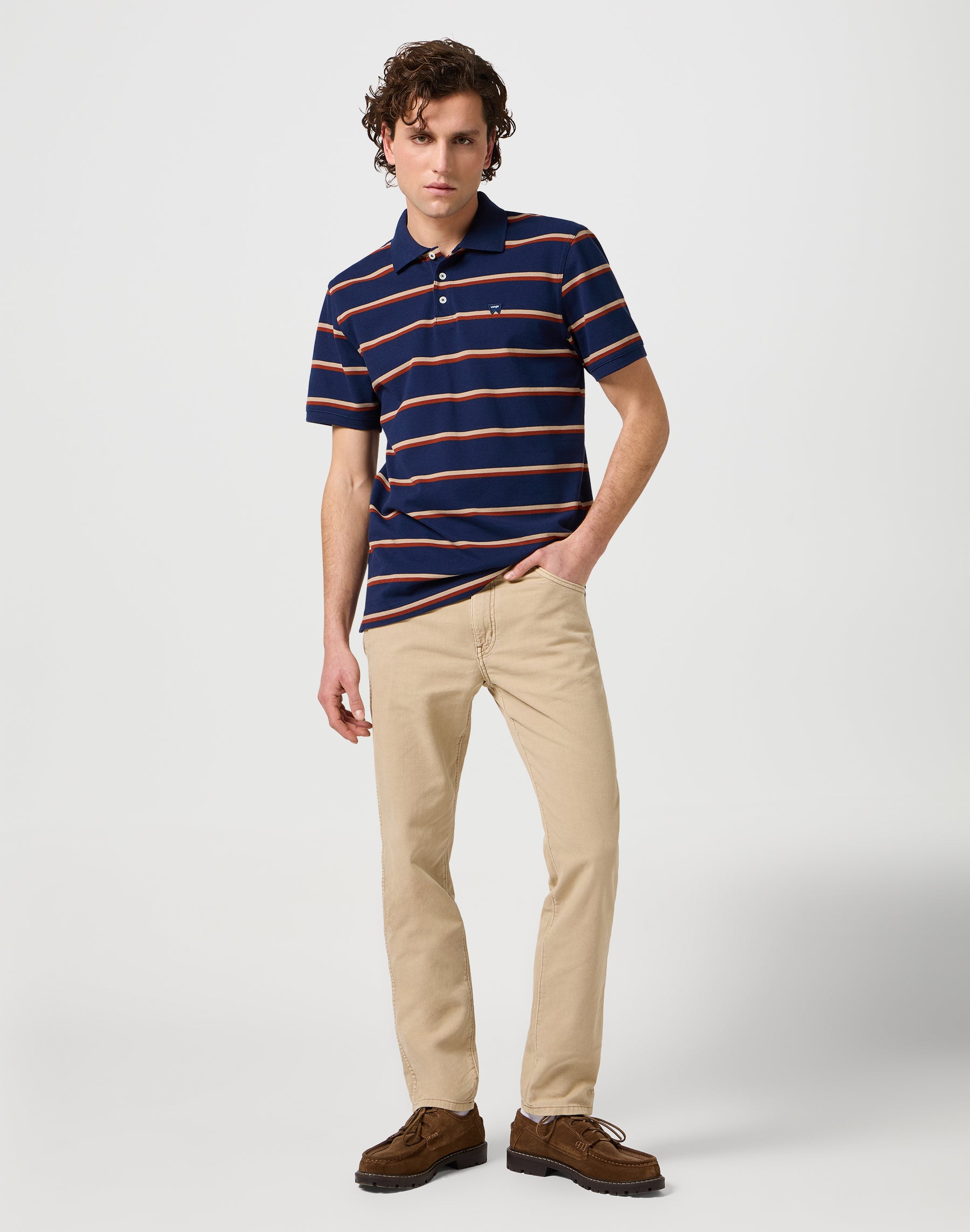 Larston en pantalon Timberwolf Wrangler