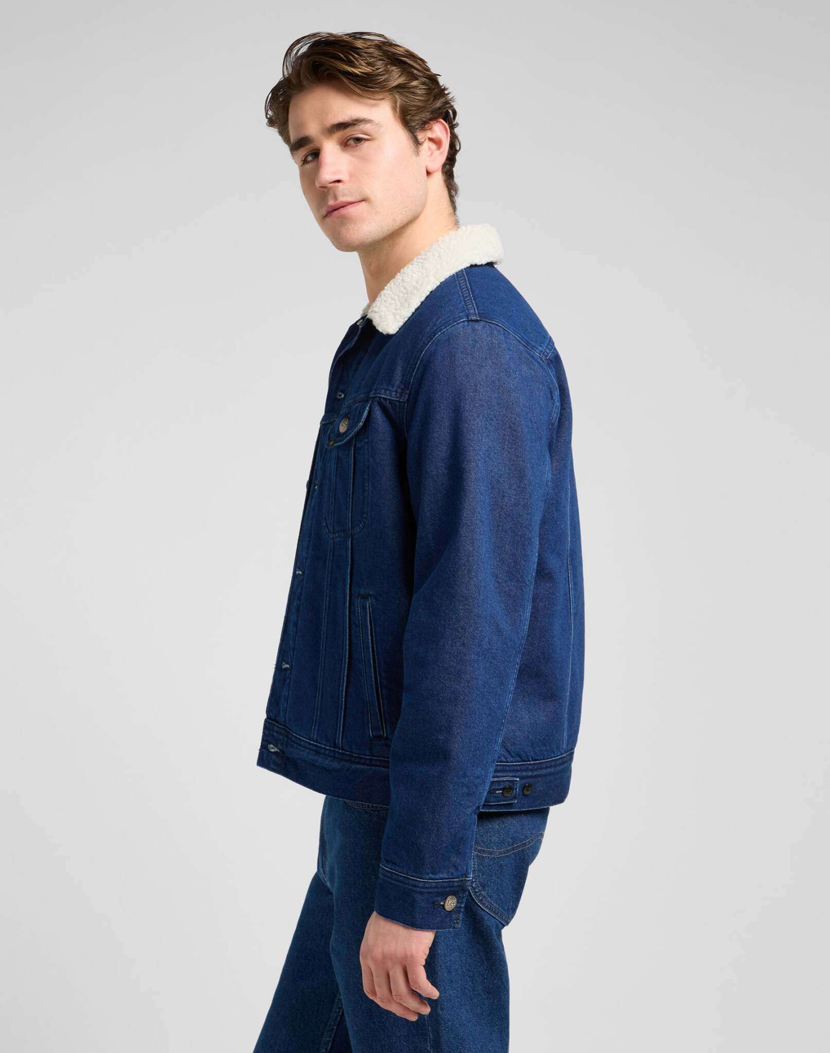 Veste sherpa dans Save It Vestes Lee