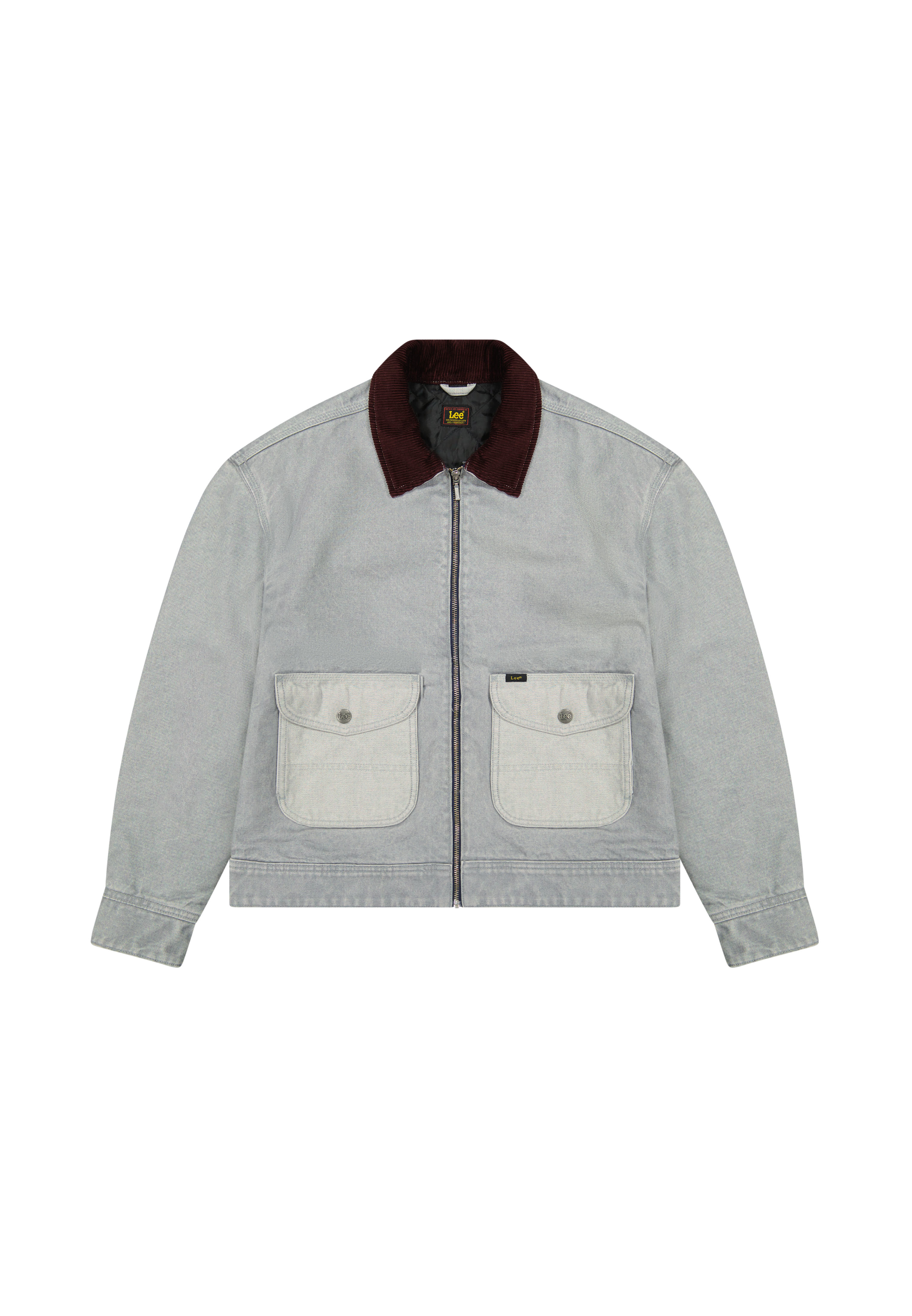 Veste utilitaire 91U en gris géminé