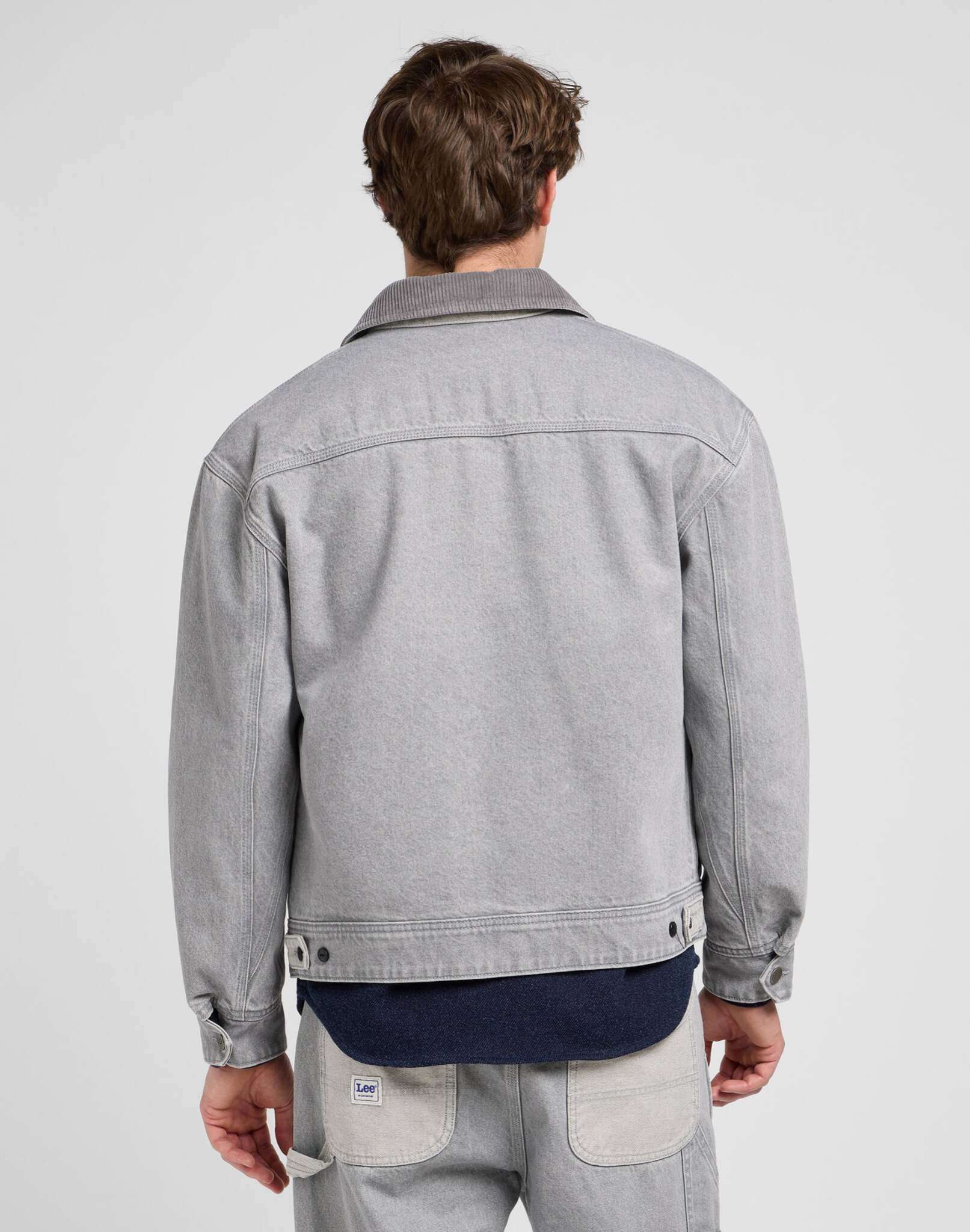 91U Utility Jacket in Gemini Grey Vestes Lee