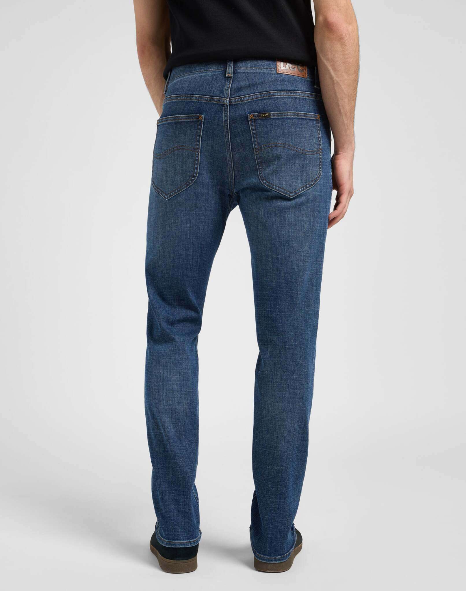 Slim Fit Mvp in Astro Blue Jeans Lee