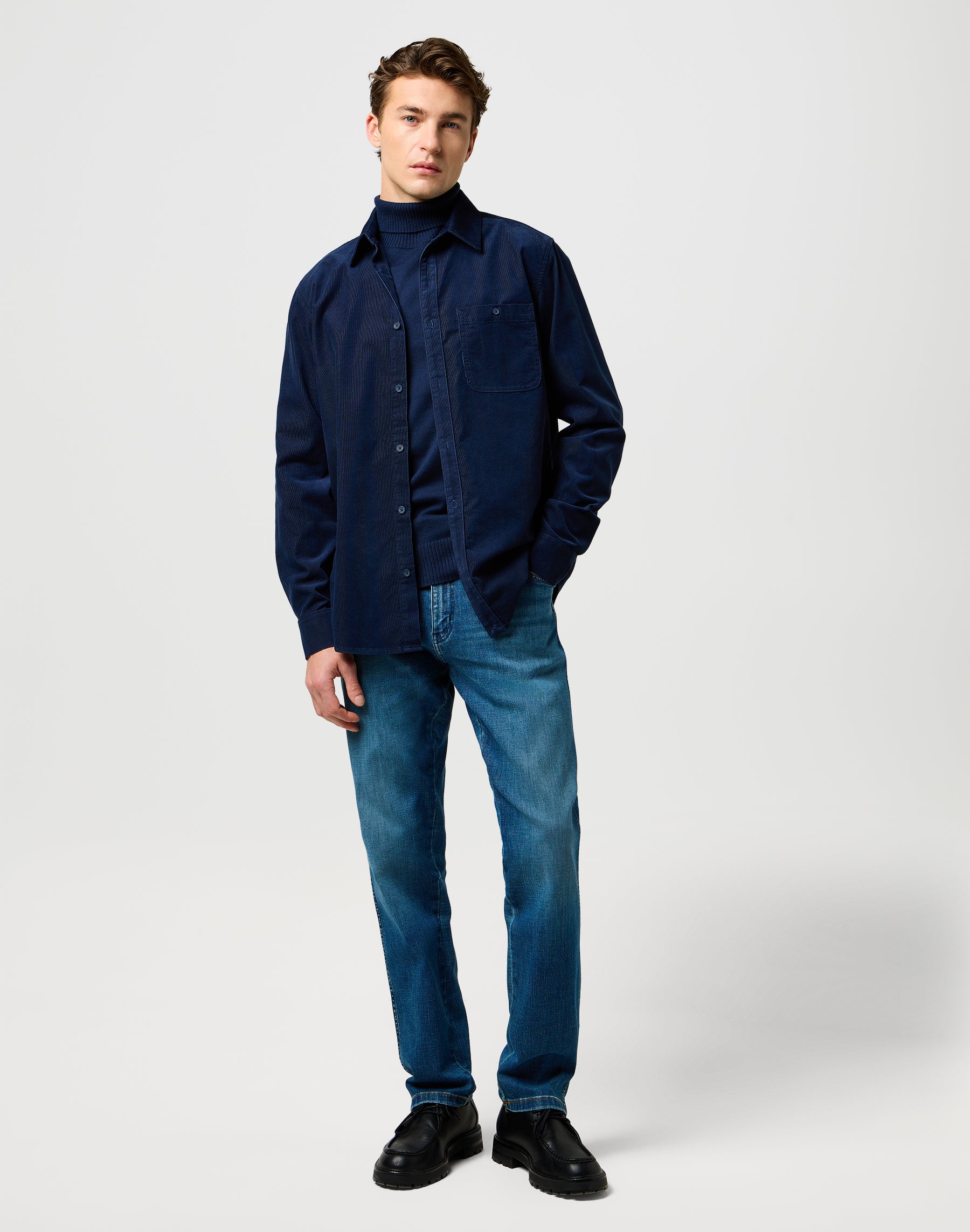Texas Slim en rouge Jeans Wrangler