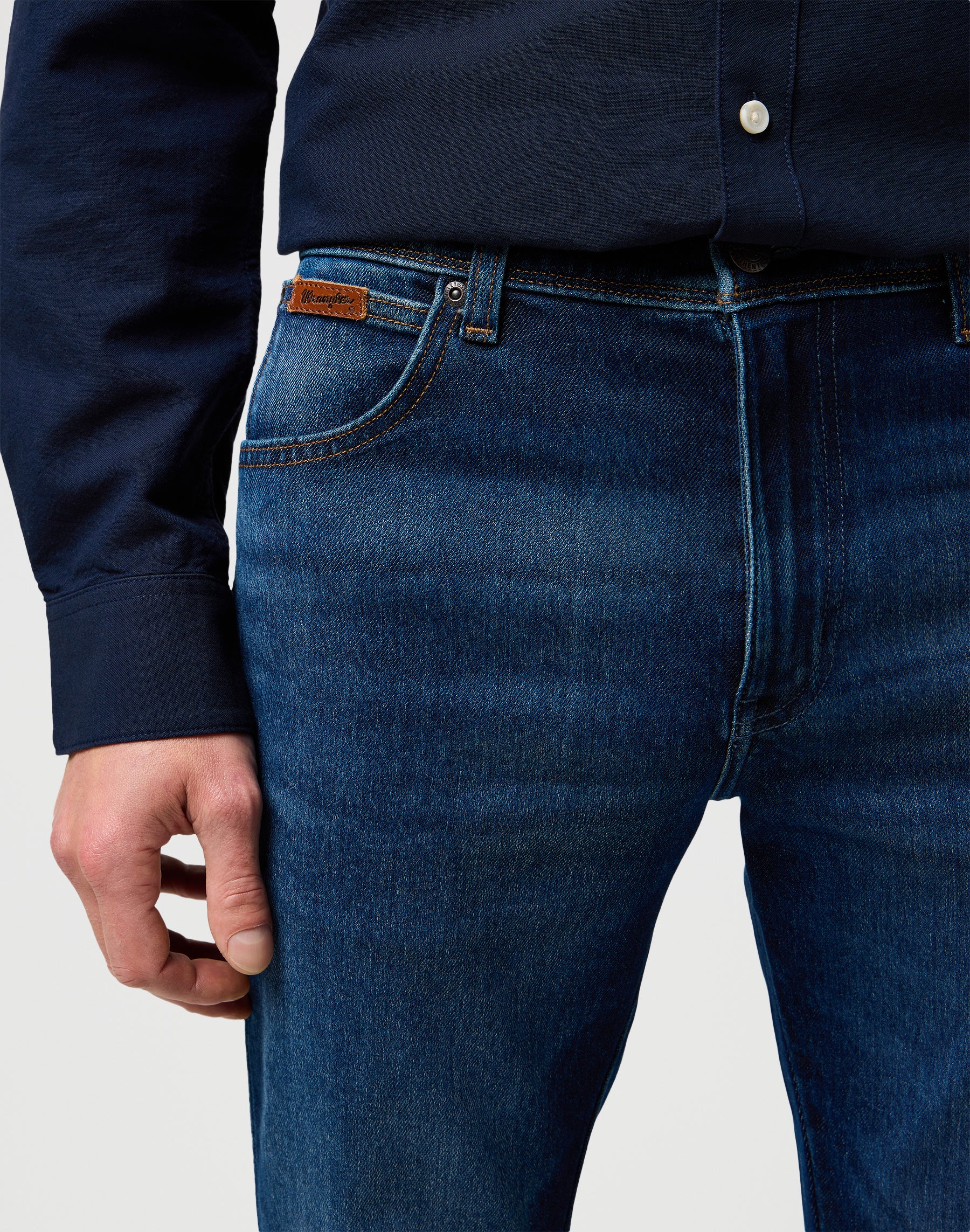 Texas Slim in Fog Jeans Wrangler