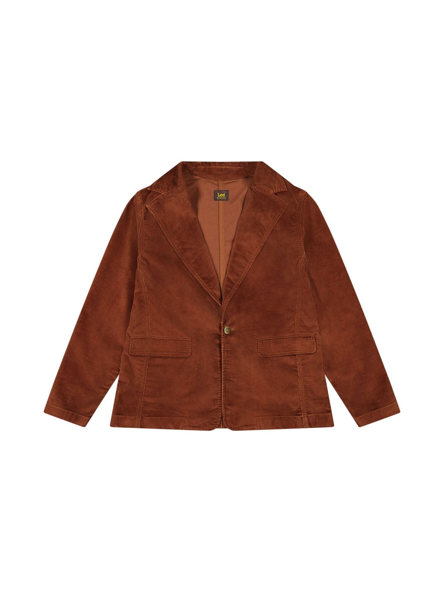 Structured Blazer in Luxe Brown Vestes Lee