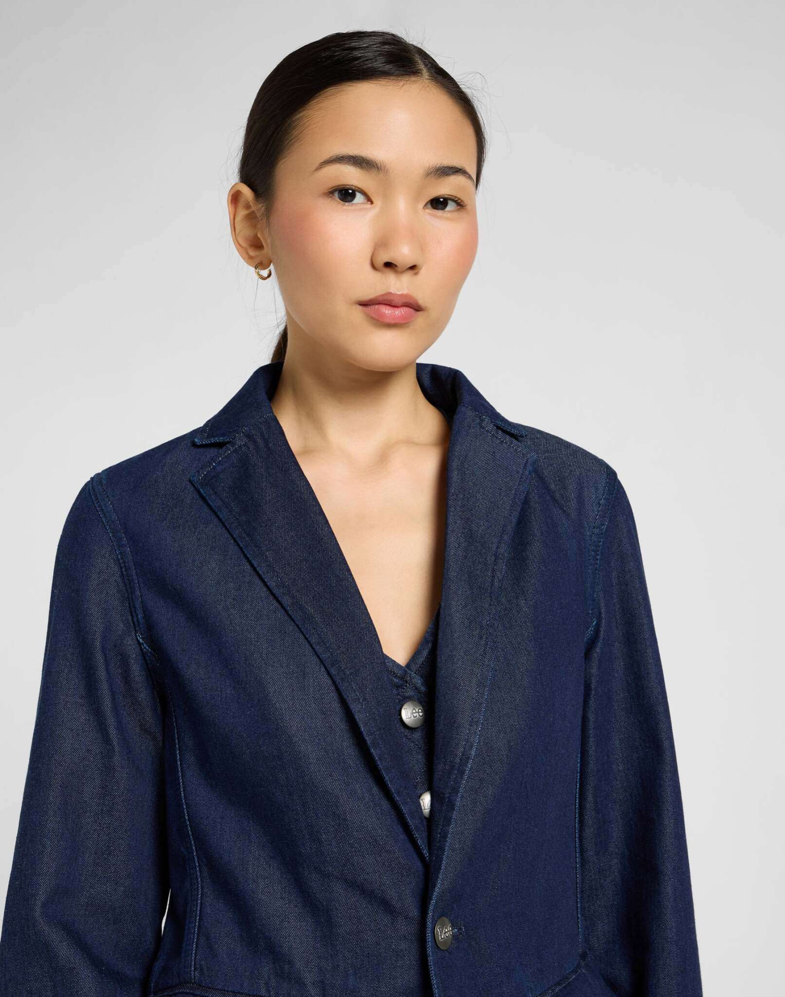 Structured Blazer in Regal Blue Vestes Lee