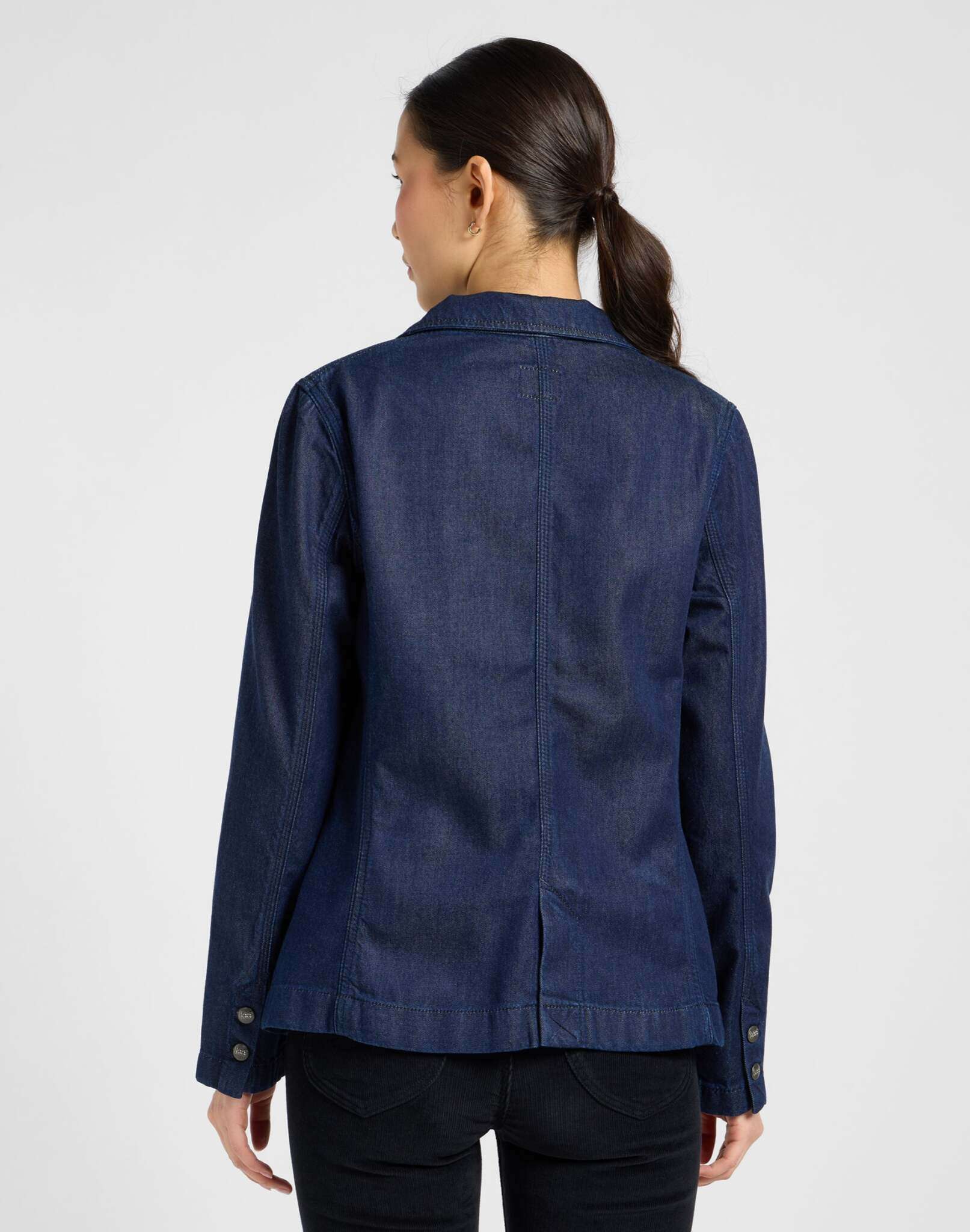 Structured Blazer in Regal Blue Vestes Lee