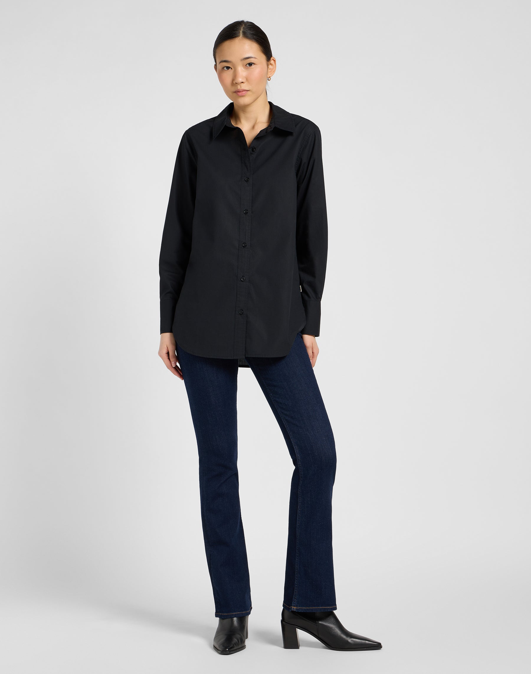 Classic Shirt in Unionall Black Chemises Lee