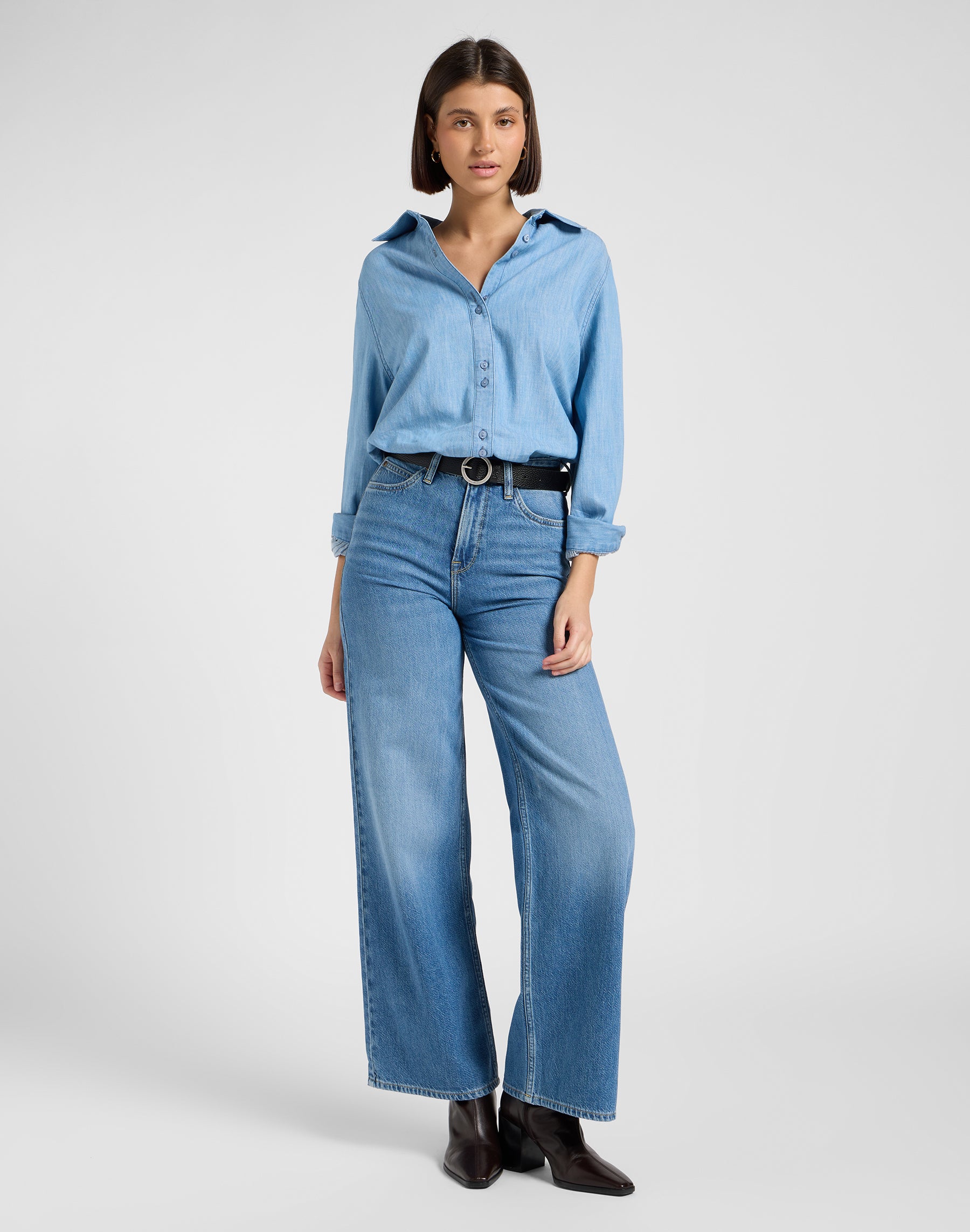 Balloon Sleeve Shirt in Never Ages Chemises Lee