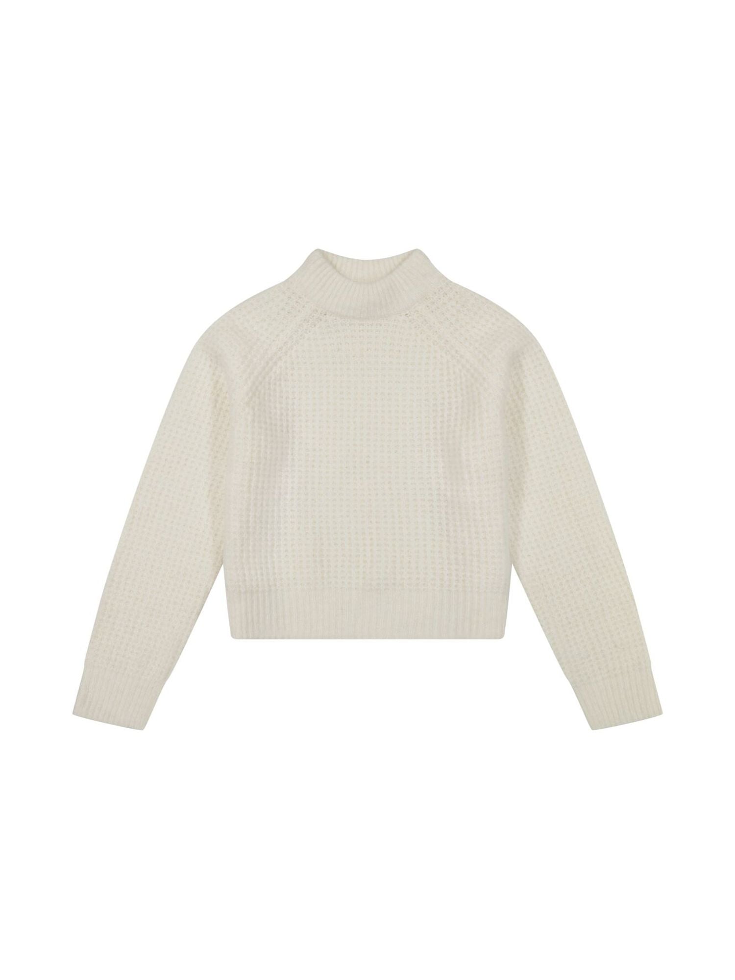 Sweat tricoté en écru