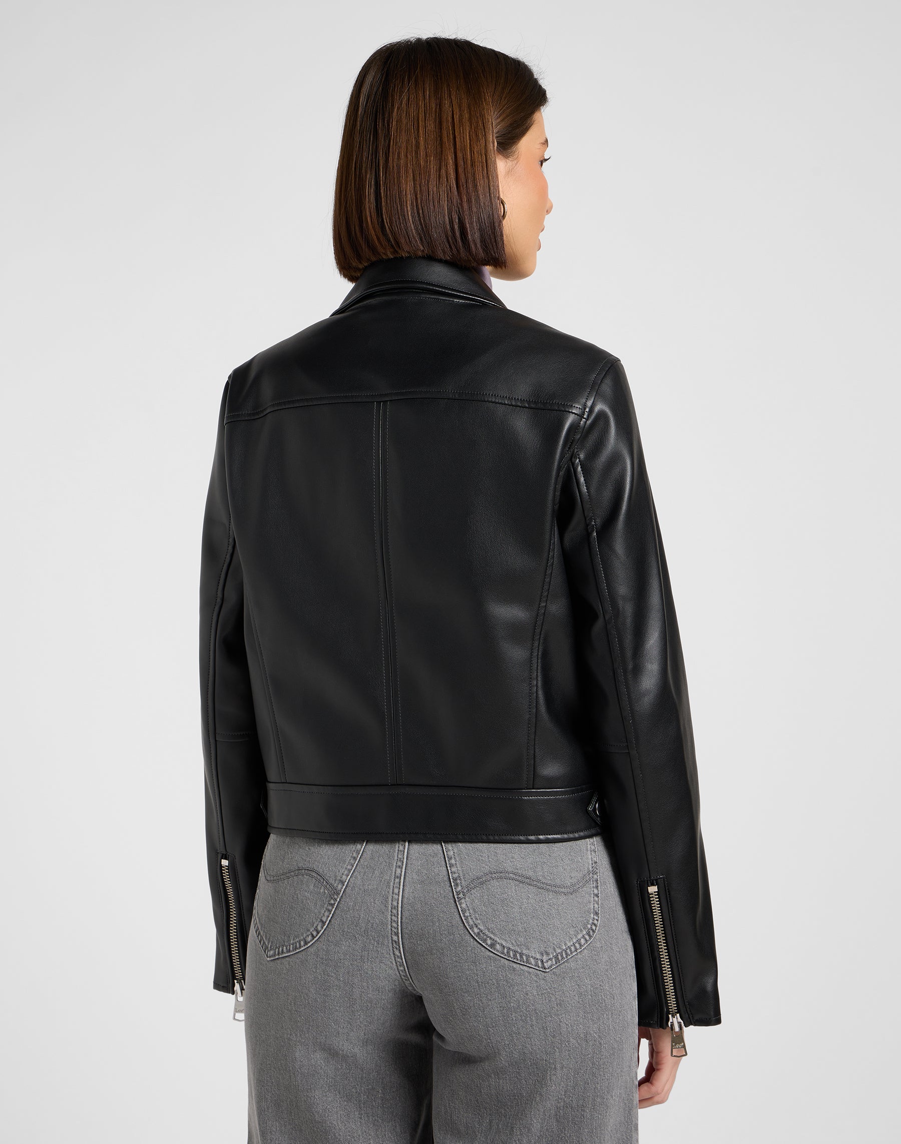 Moto Jacket in Black Vestes Lee