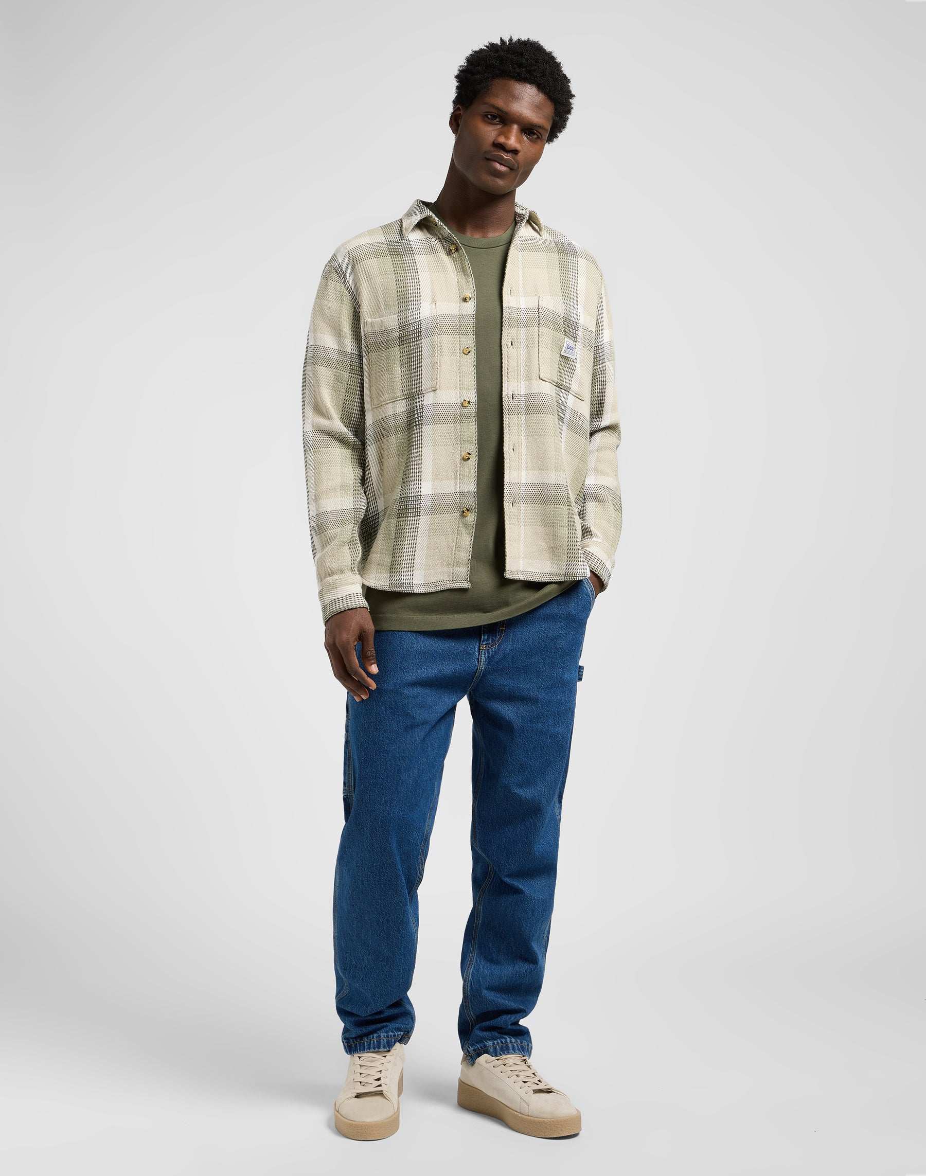 Workwear Shirt 2.0 in Oak Moss Plaid Chemises Lee