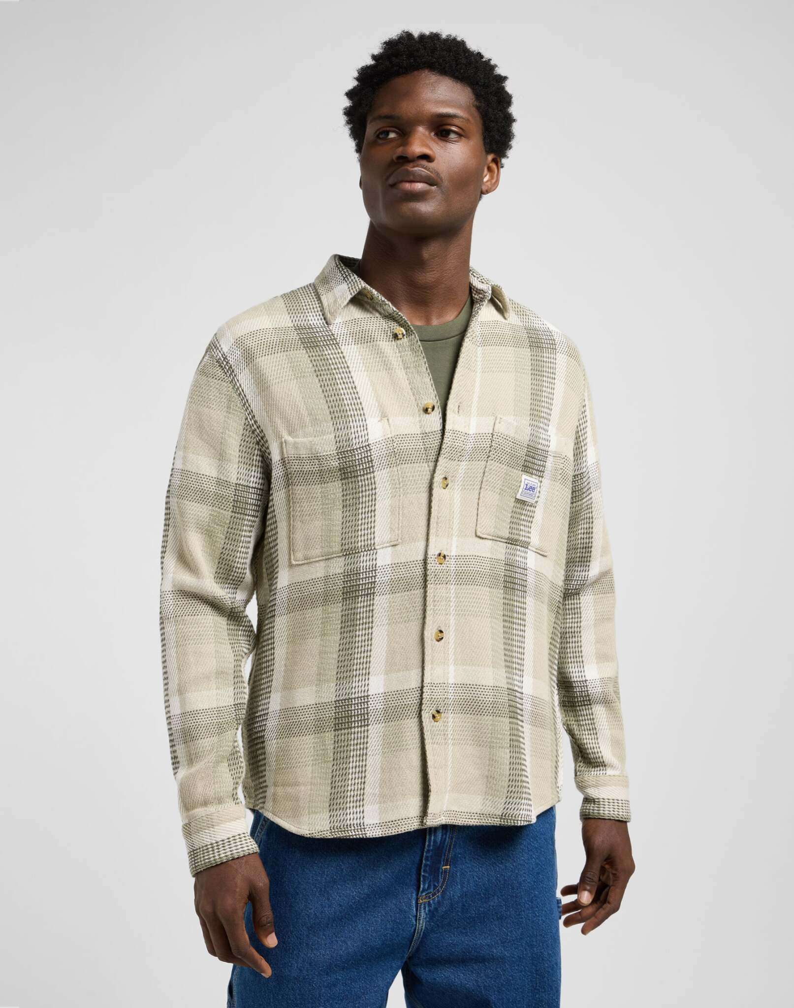 Workwear Shirt 2.0 in Oak Moss Plaid Chemises Lee