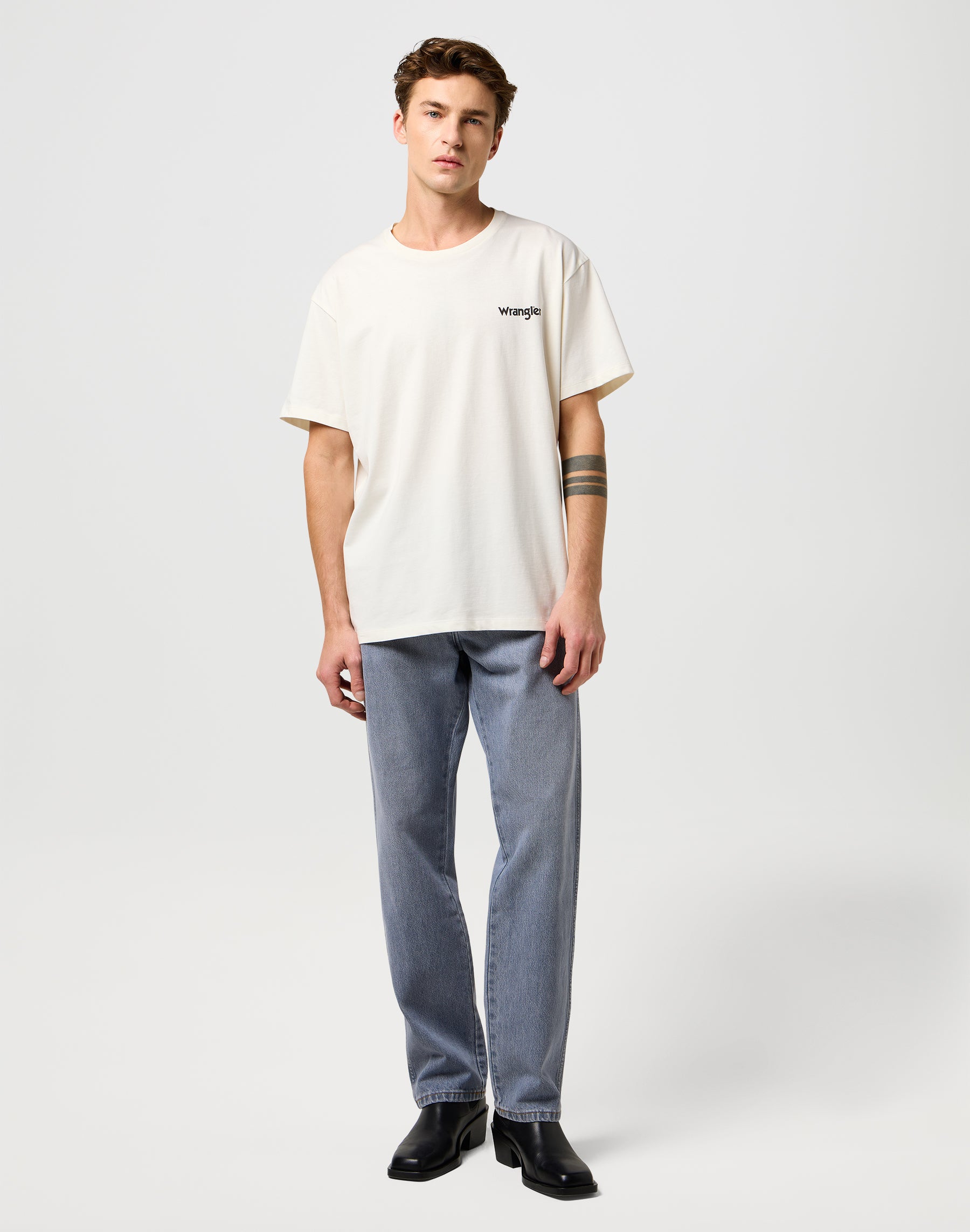Tee vintage en birch T-shirts Wrangler