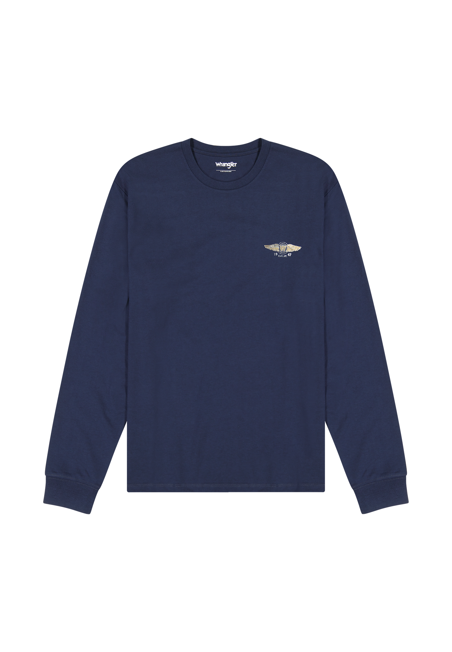 Ls Americana Tee en bleu marine
