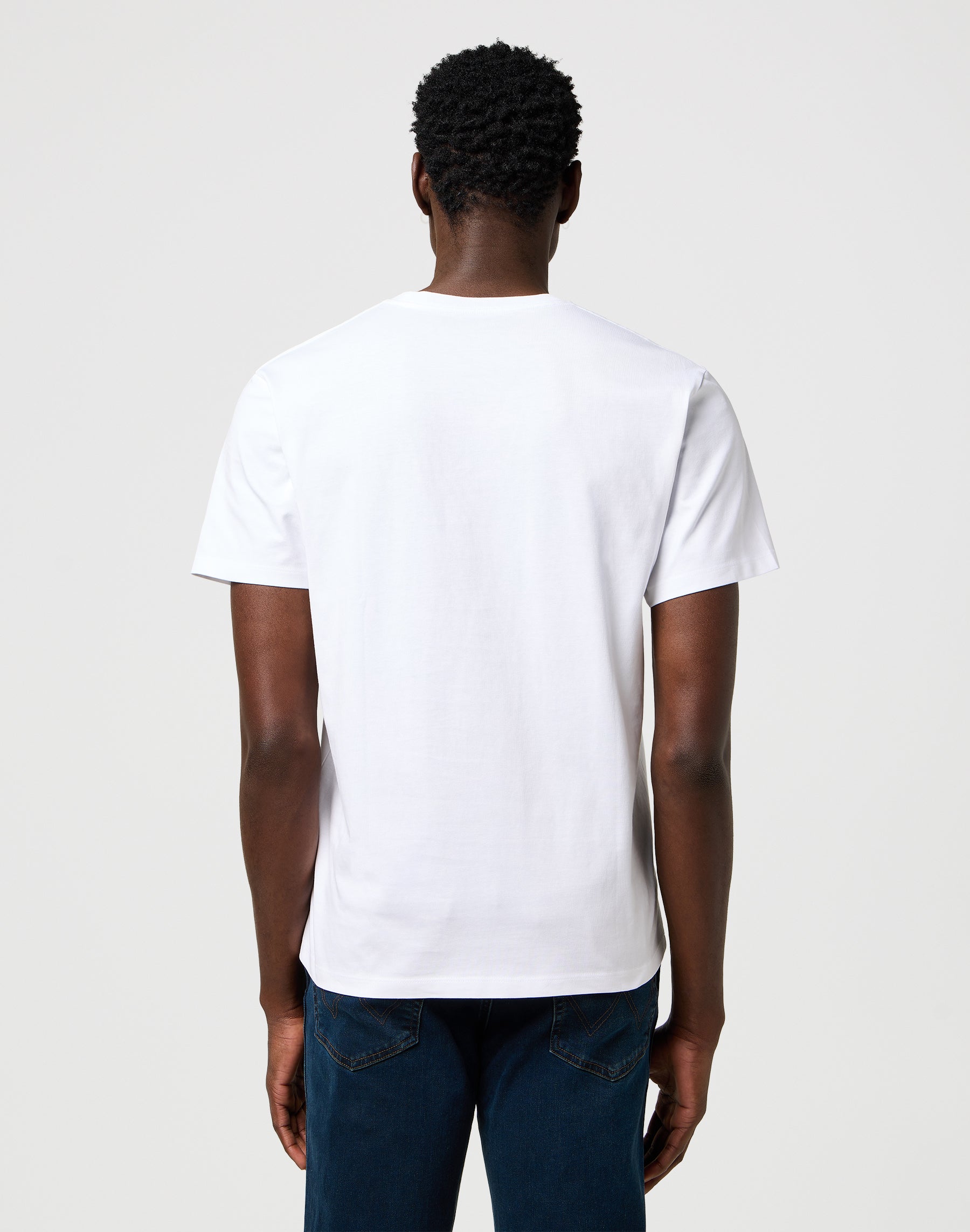 Americana Tee in Worn White T-shirts Wrangler