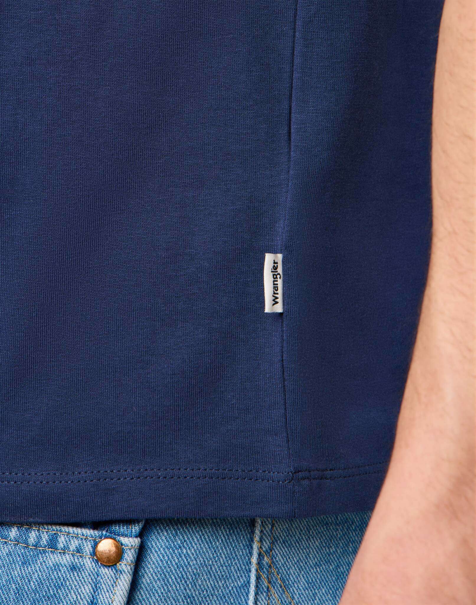 3 Pack Tee in White Navy Black T-shirts Wrangler