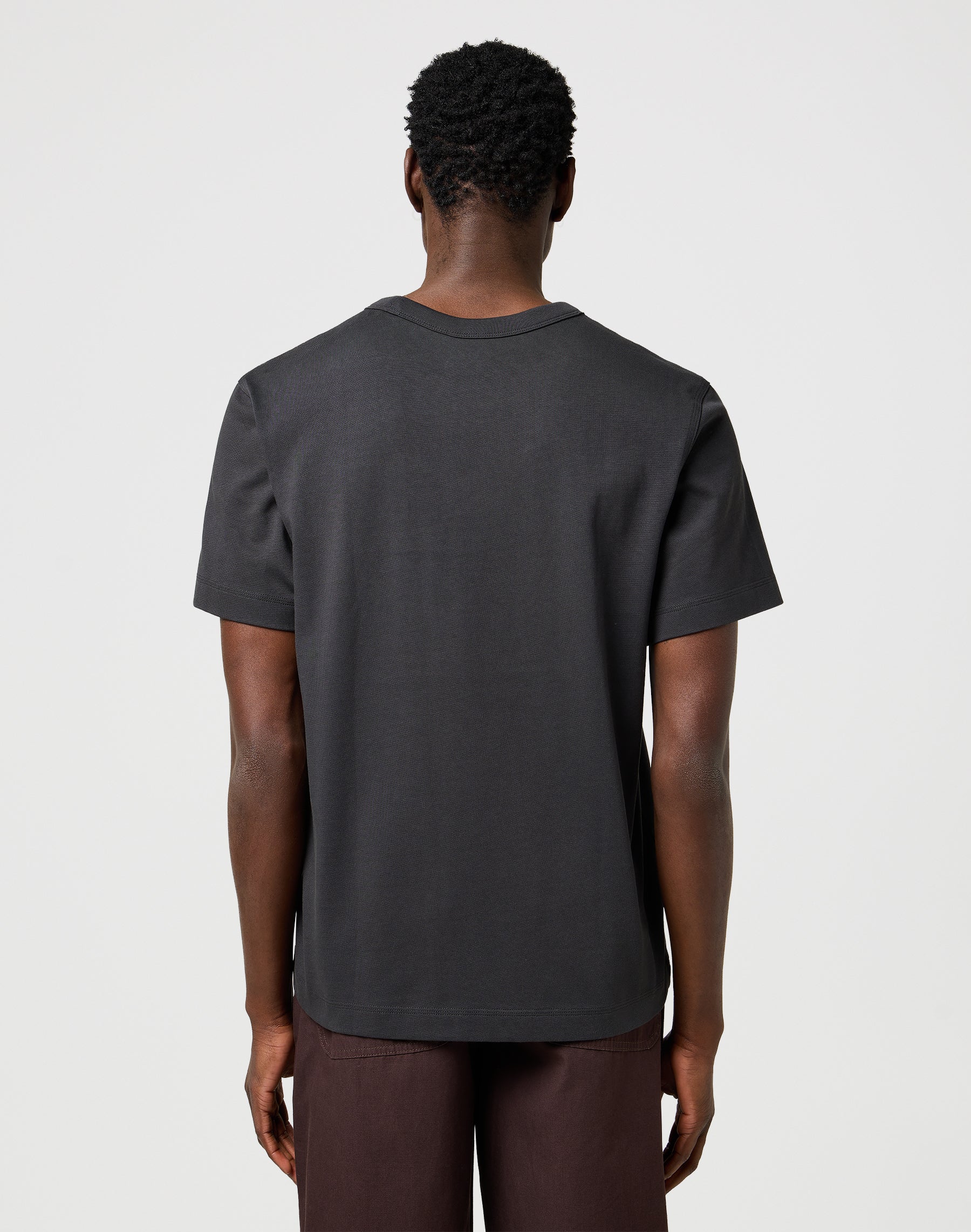 Cj Pocket Tee in Faded Black T-shirts Wrangler